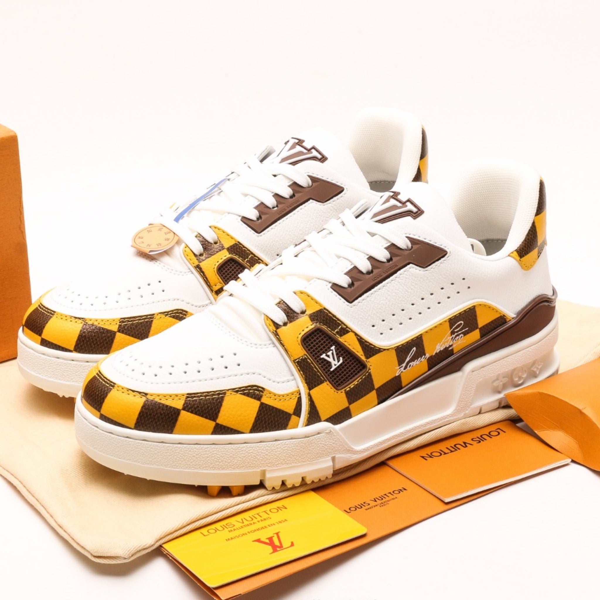 Louis Vuitton Trail Sneaker Low 'Yellow-Brown'