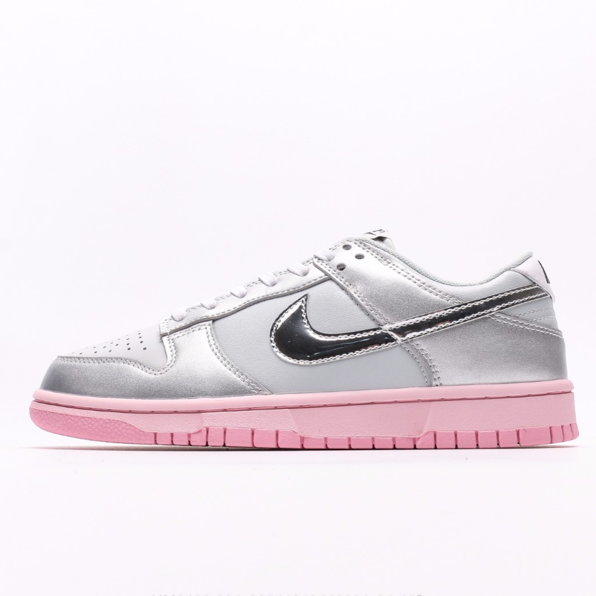 Nike Dunk Low Metallic Silver Pink Foam