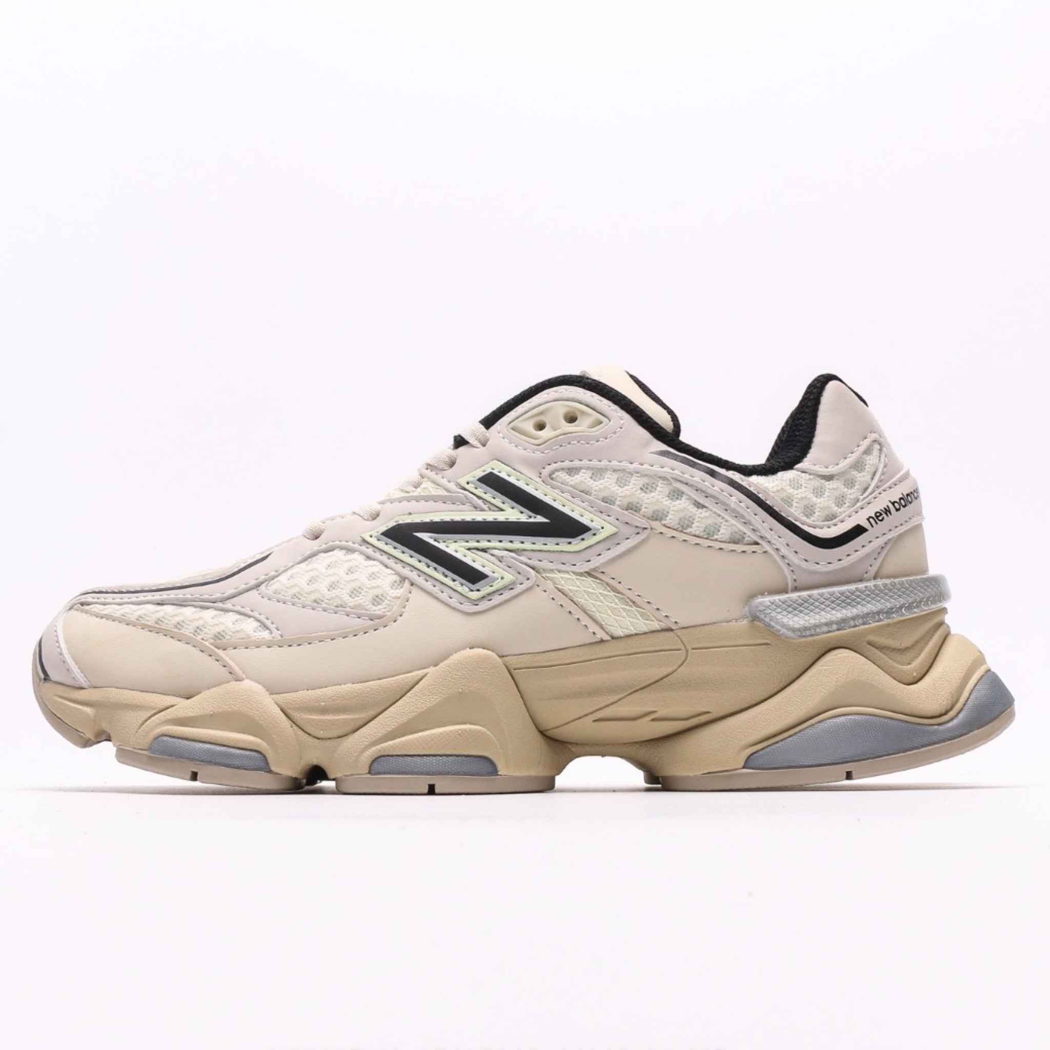 New Balance 9060 Turtledove Black Silver Metallic