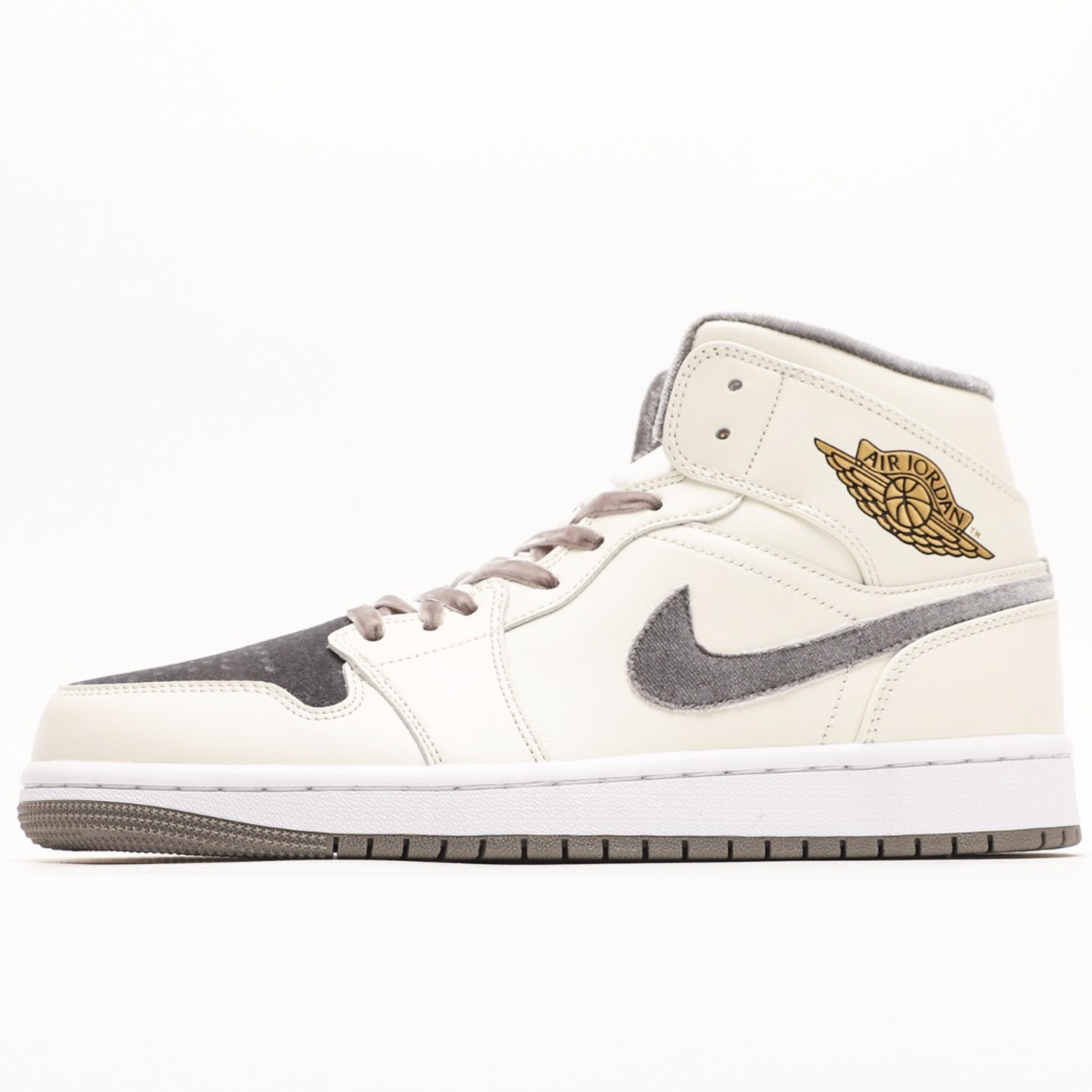 Air Jordan 1 Mid 'White Shoes'