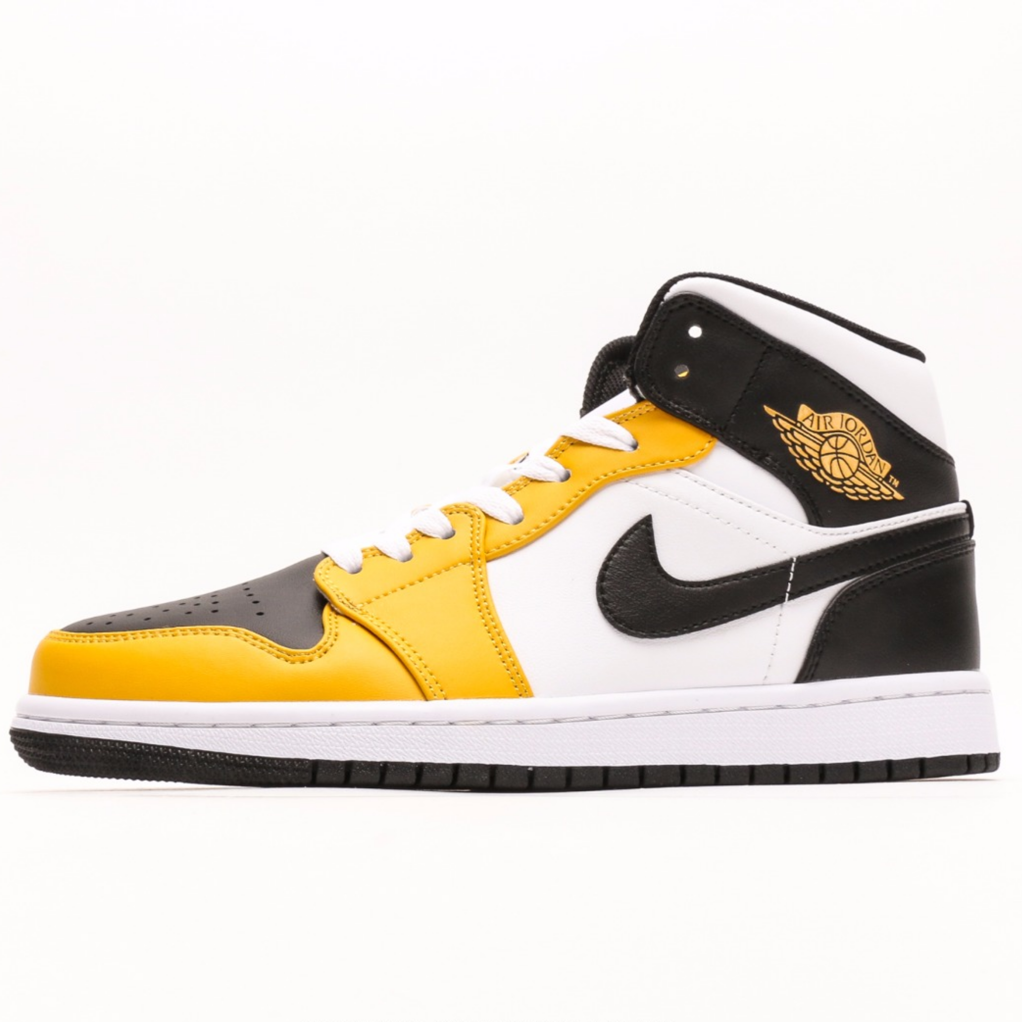 Air Jordan 1 Mid 'Yellow-Black'