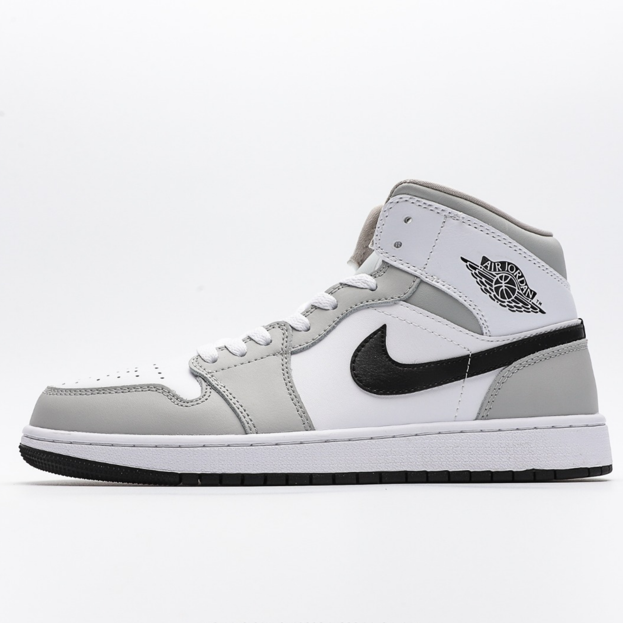 Wmns Air Jordan 1 Mid 'Light Smoke Grey'