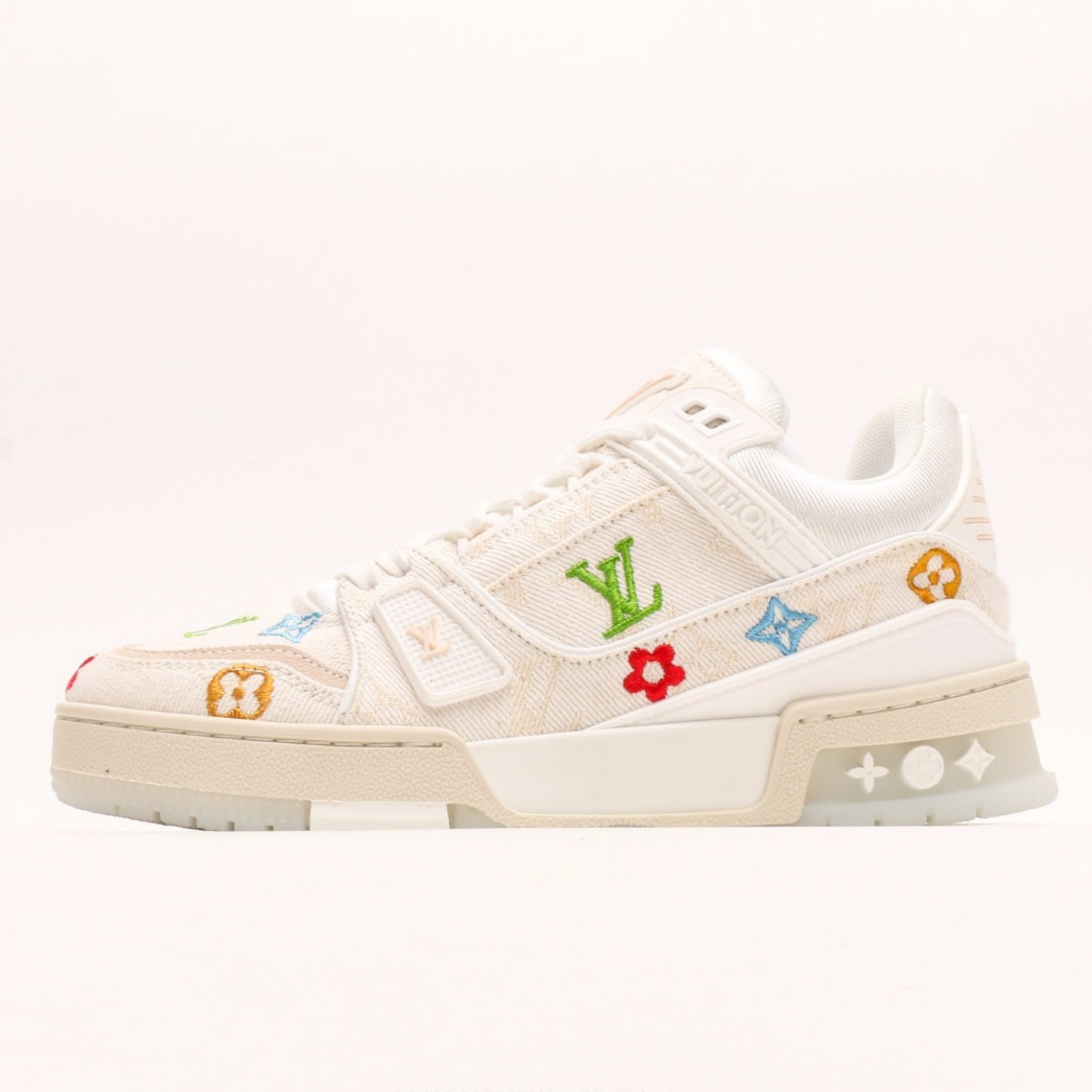 Louis Vuitton 'White Colorful Monogram'