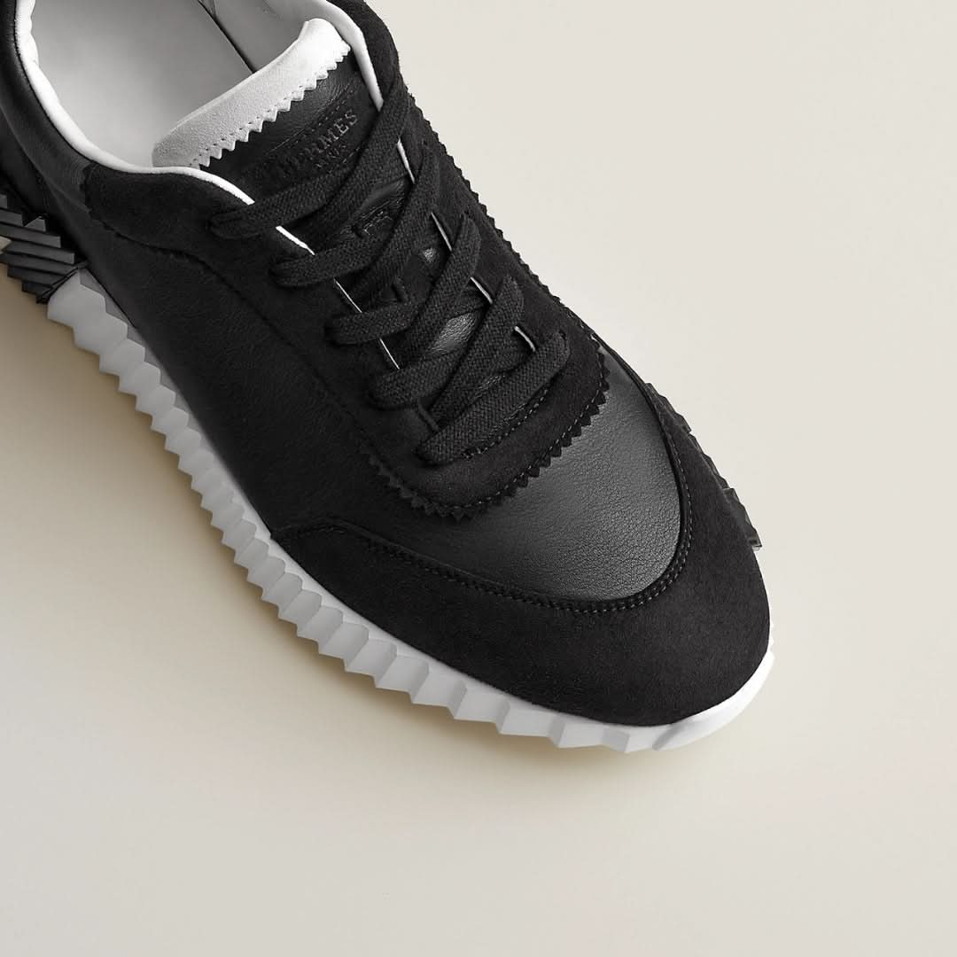BASKETS UNISEXES BNCG - Noir/Blanc (Rayures Blanches)