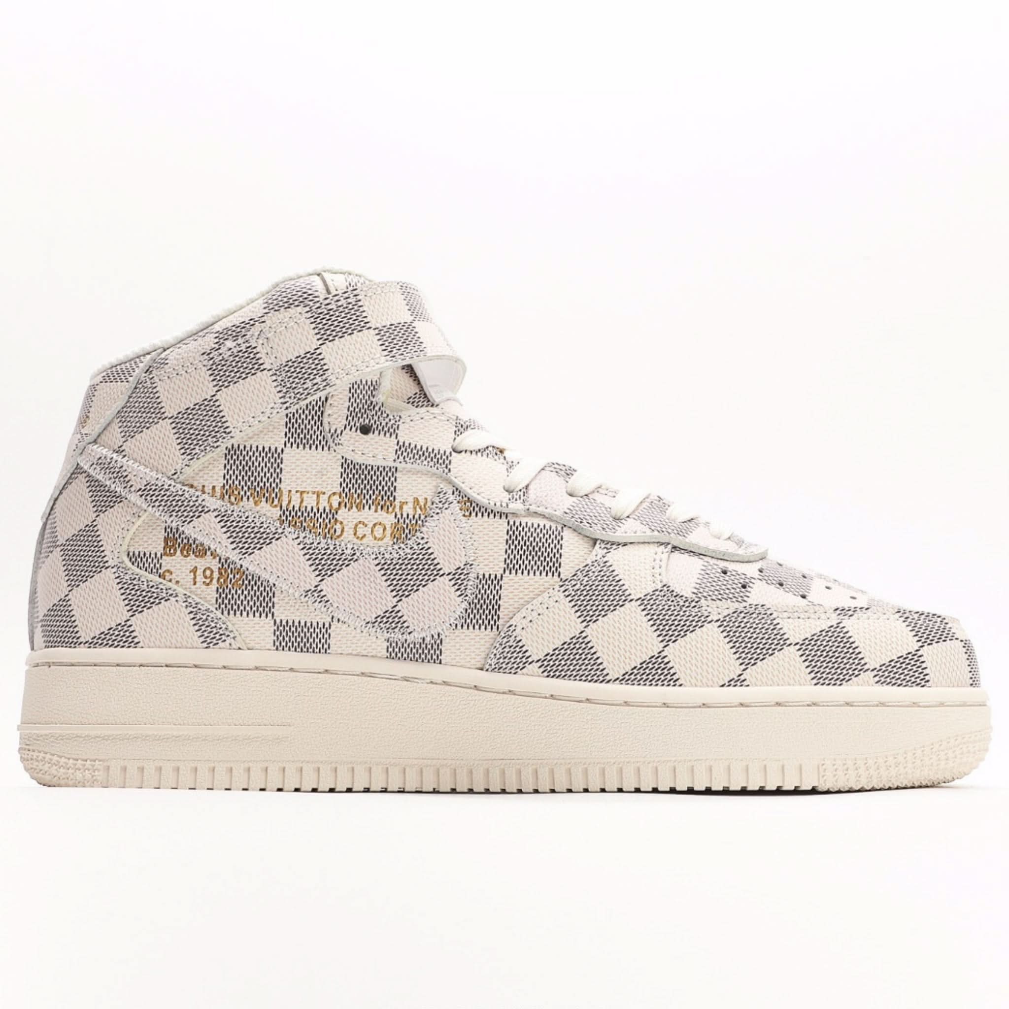 Nike x Louis Vuitton Air Force 1 Mid "Virgil Abloh - Graffiti"