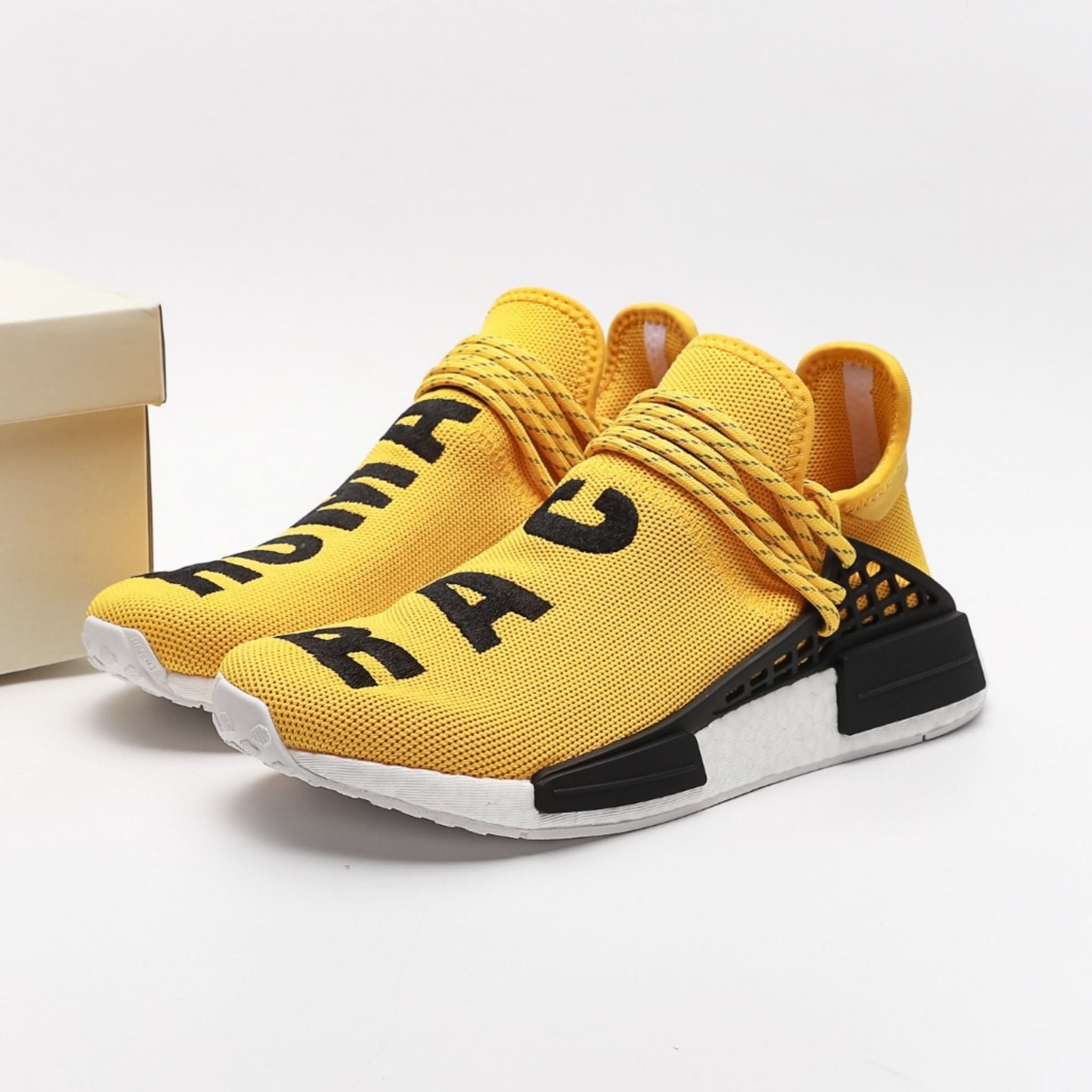 Adidas NMD HU Pharrell Human Race Jaune