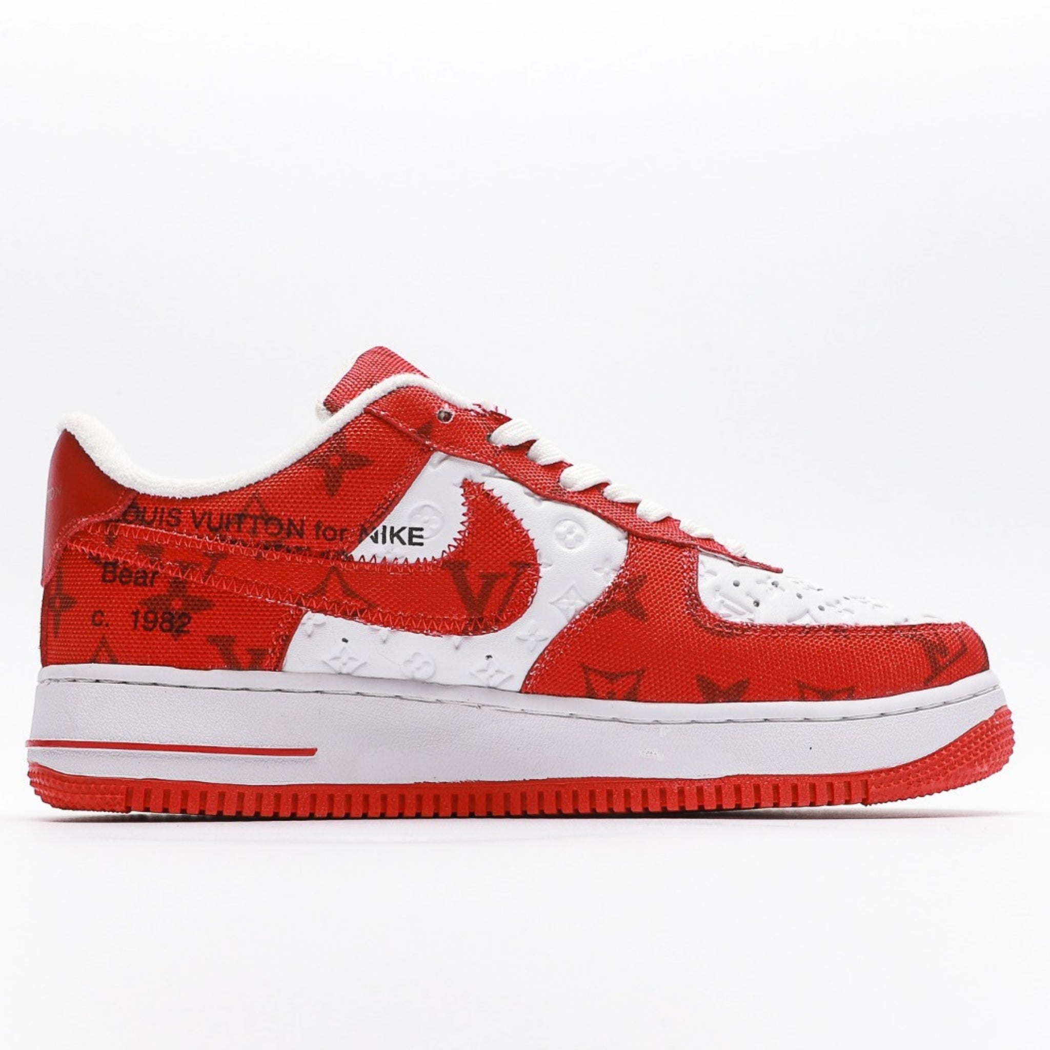 Nike x Louis Vuitton Air Force 1 Low "Virgil Abloh - White/Red"