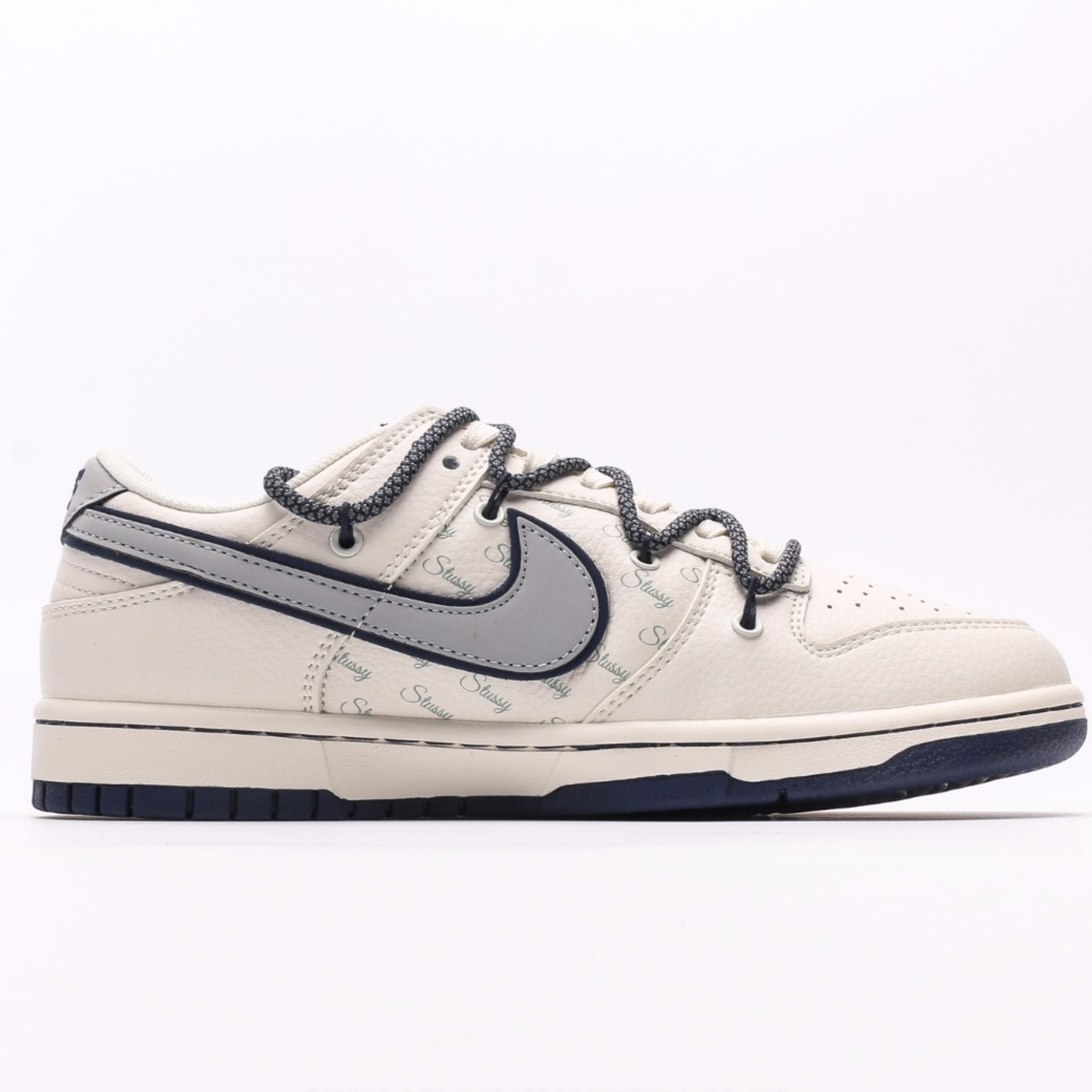 Stussy x Nike Dunk Low "Cream Grey"