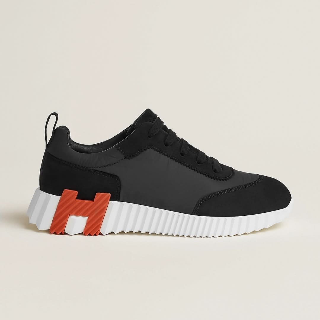 BASKETS UNISEXES BNCG - Noir/Blanc/Orange