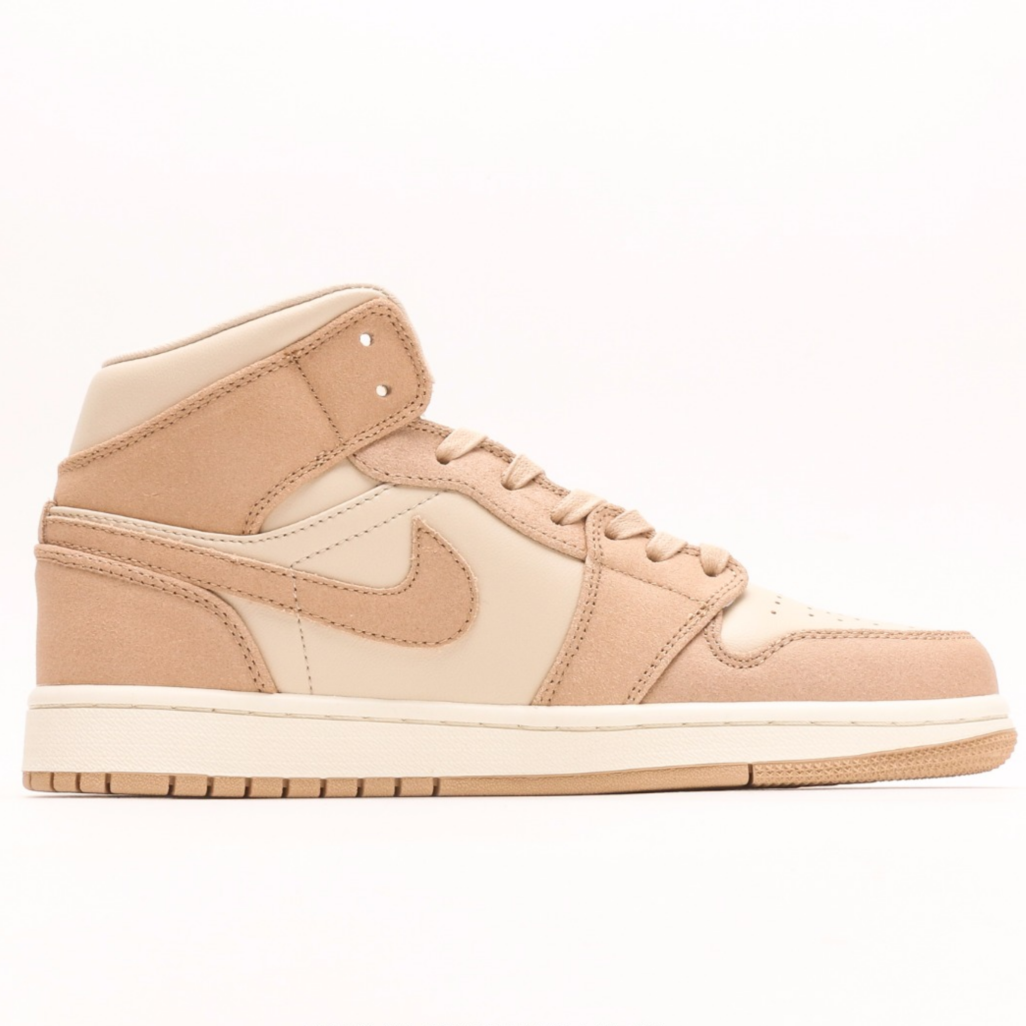 Air Jordan 1 Mid 'Pink White Color'