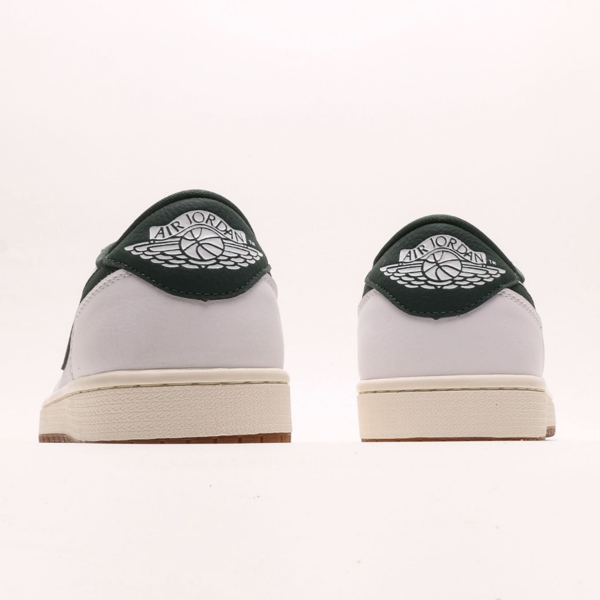 Air Jordan 1 Low White-Oxidized Green