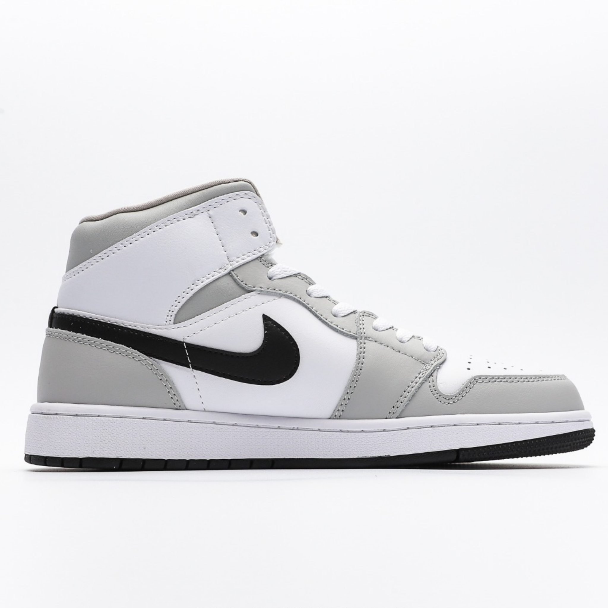 Wmns Air Jordan 1 Mid 'Light Smoke Grey'