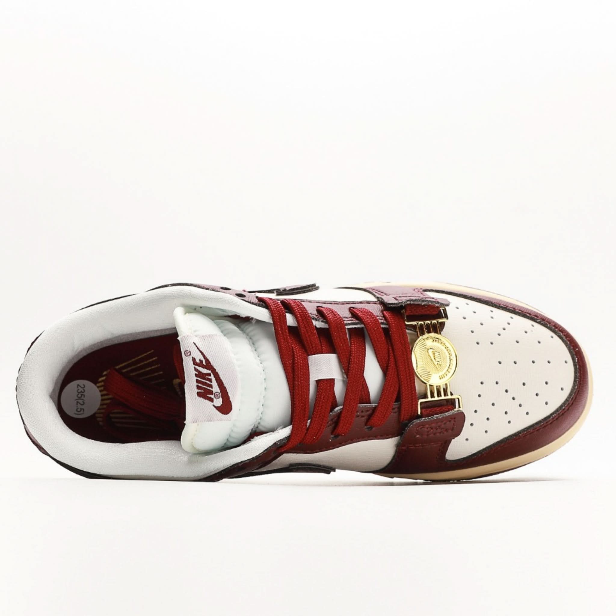 Nike Dunk Low SE Just Do It Sail Team Red
