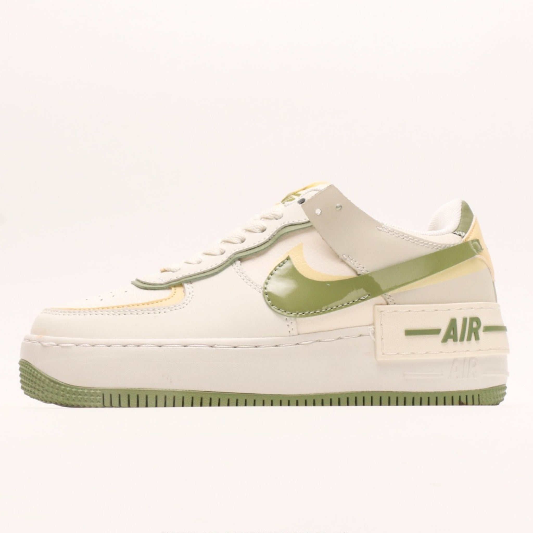 Nike Air Force 1 Shadow Green-White Swoosh