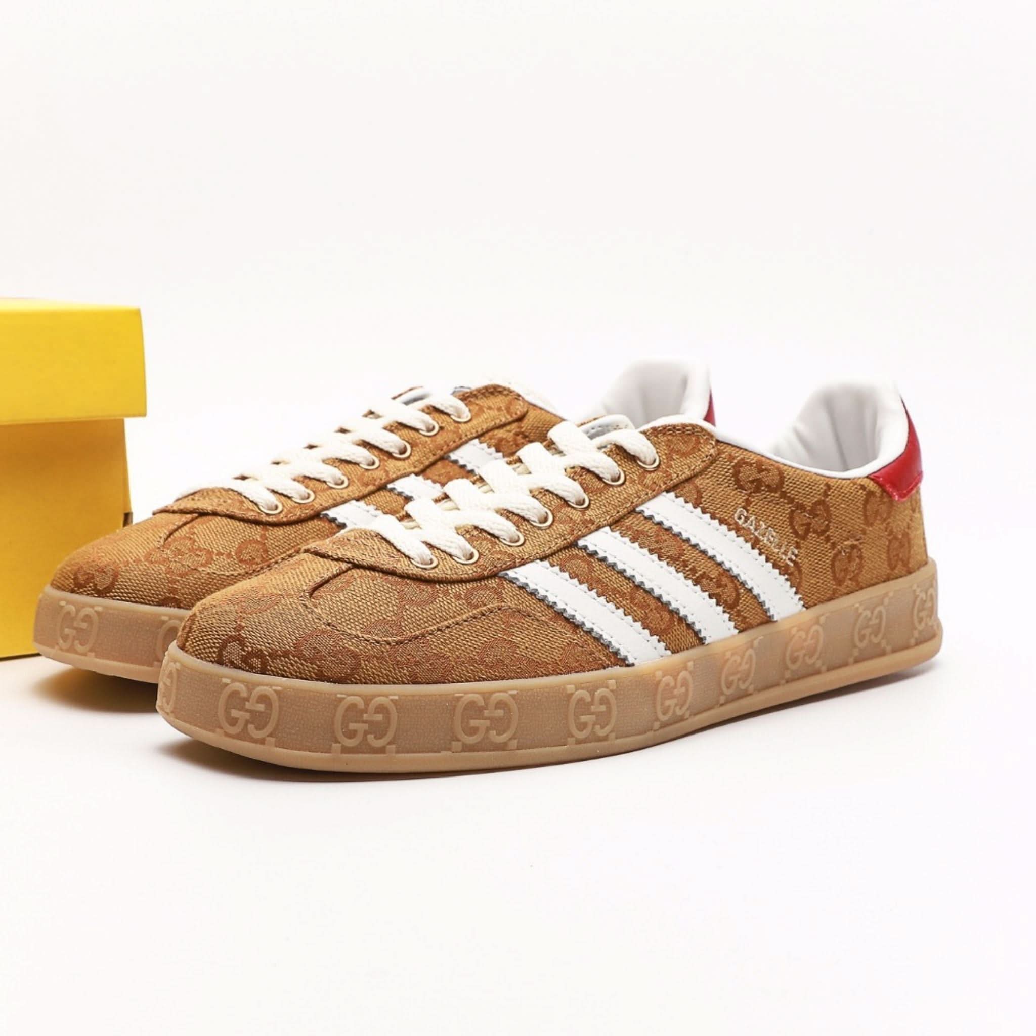 Adidas x Gucci Gazelle "GG Monogram"