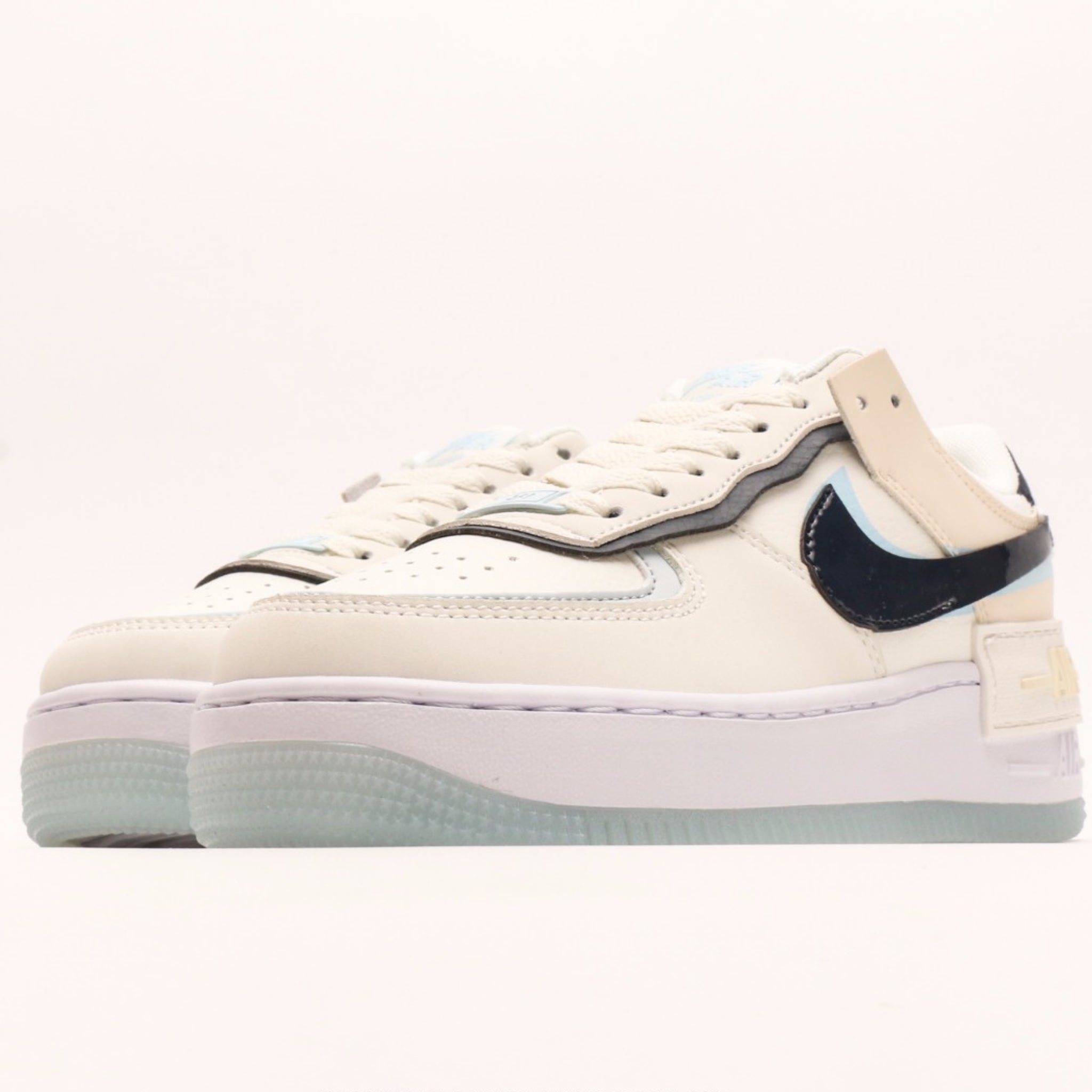 Nike Air Force 1 Shadow Black-Blue