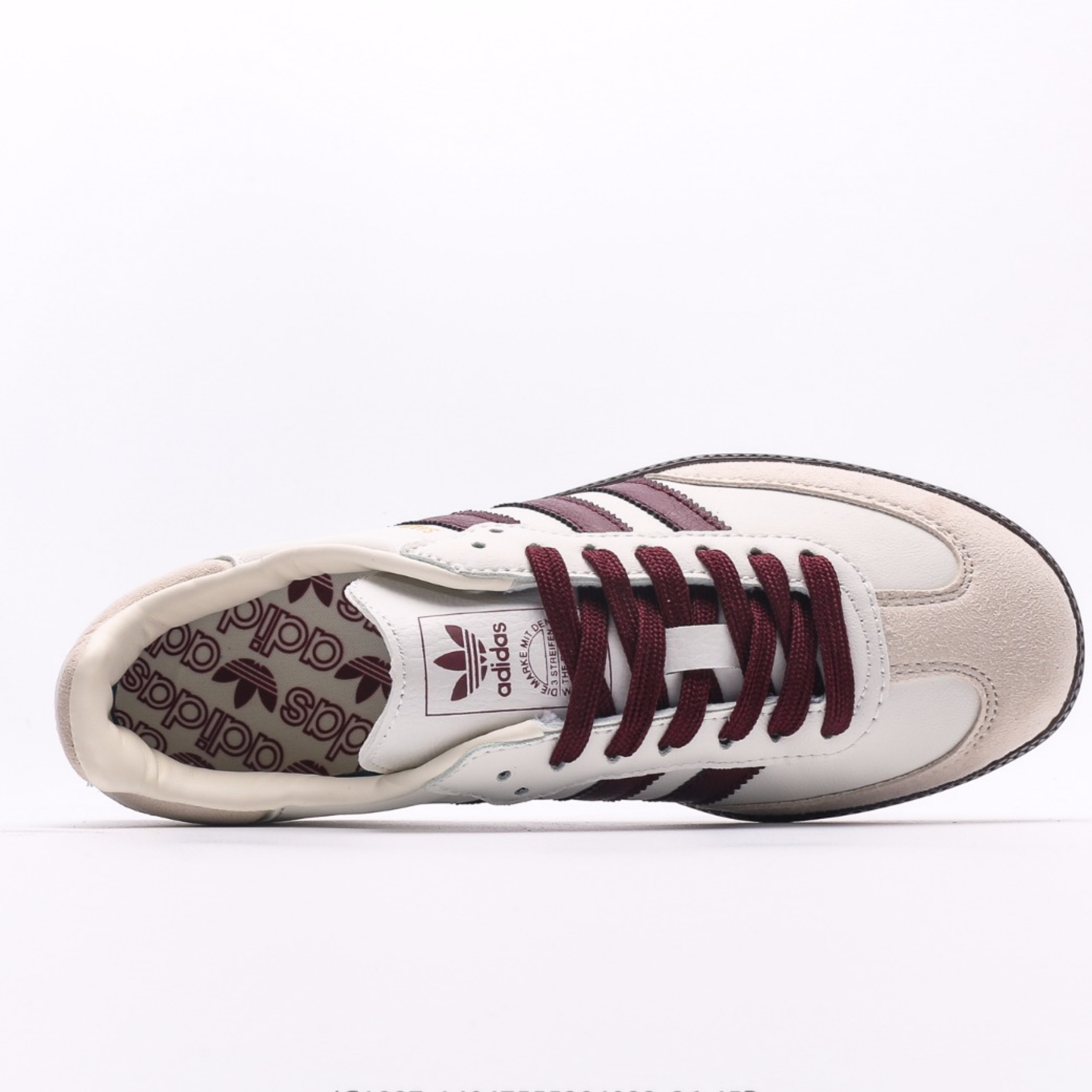 adidas Samba OG Wonder White Maroon