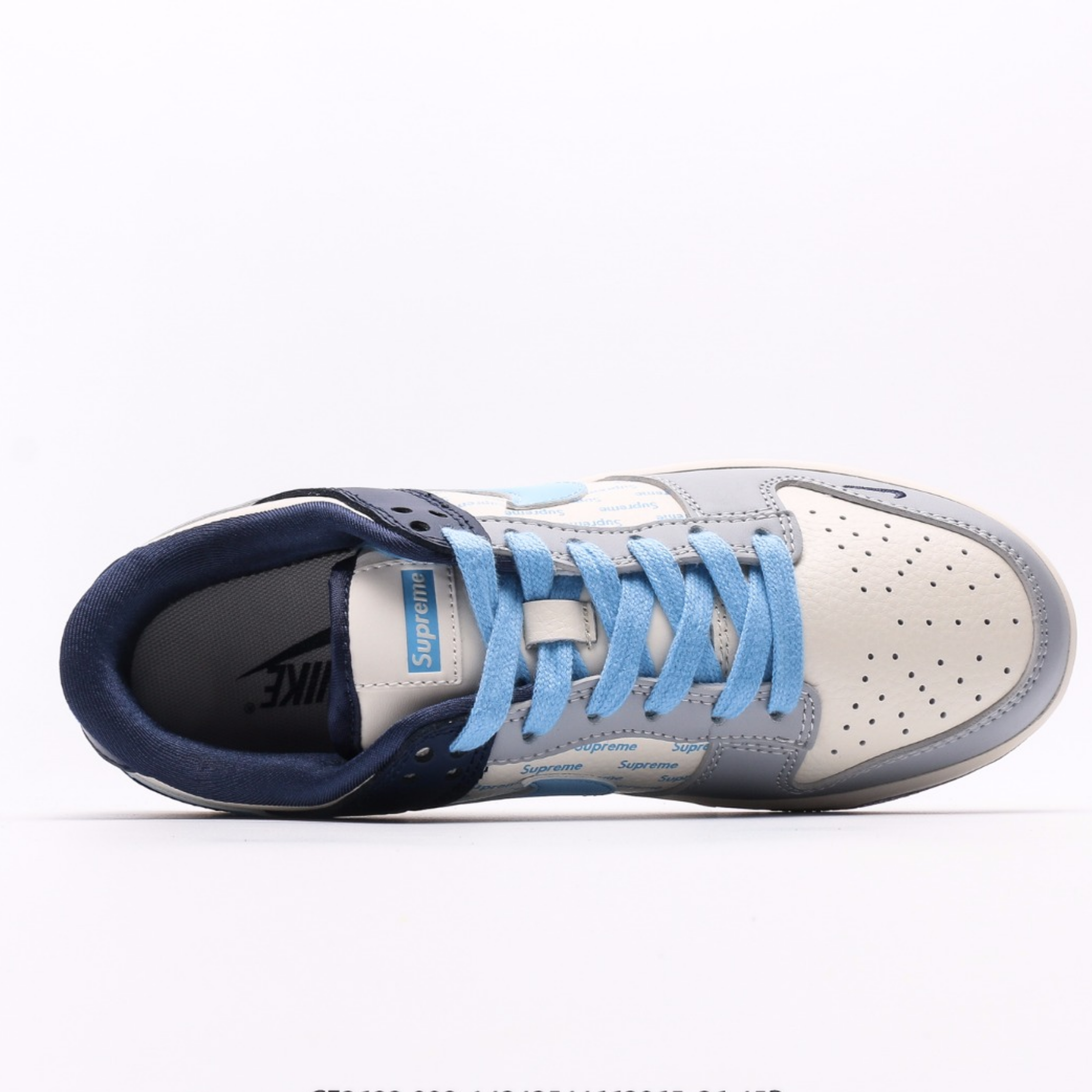 Nike SB Dunk Low Supreme "Gray Blue"