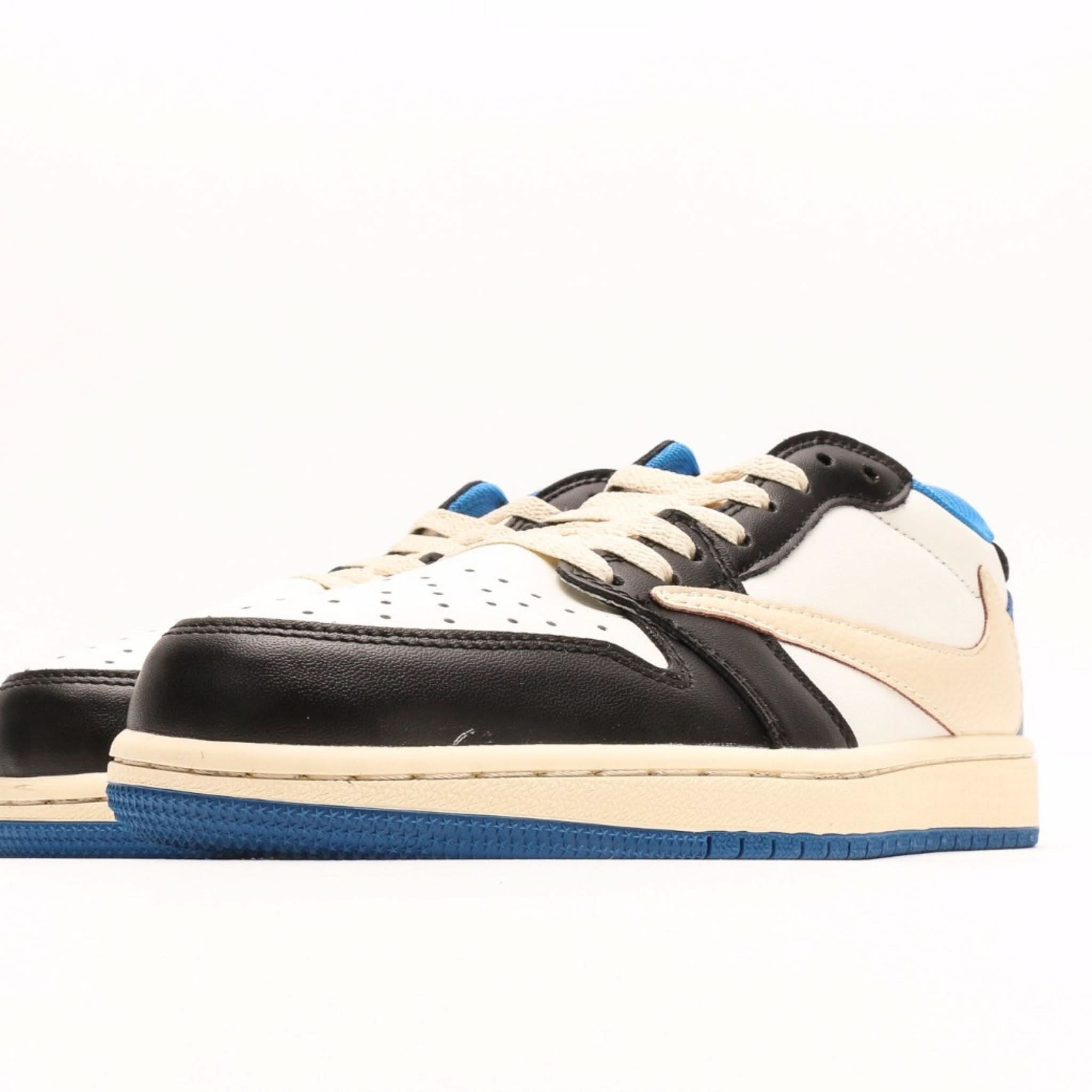 Air Jordan 1 Low Travis Scott x Fragment Blue