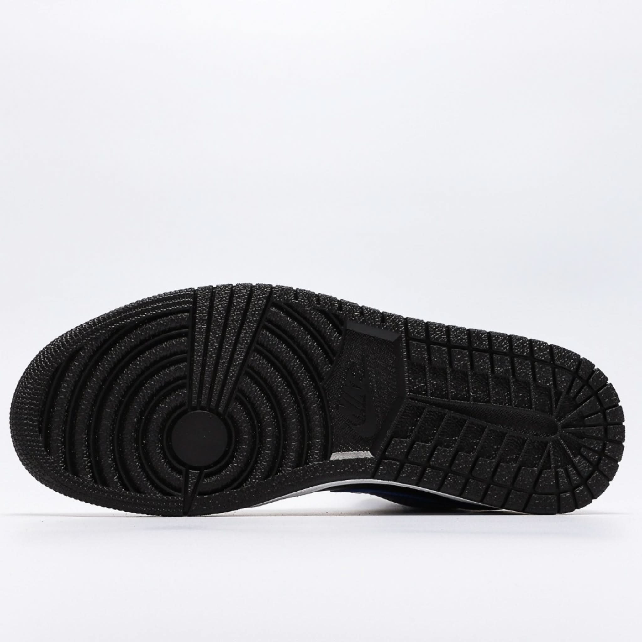 Nike Air Jordan 1 Mid Hyper Royal Tumbled Leather
