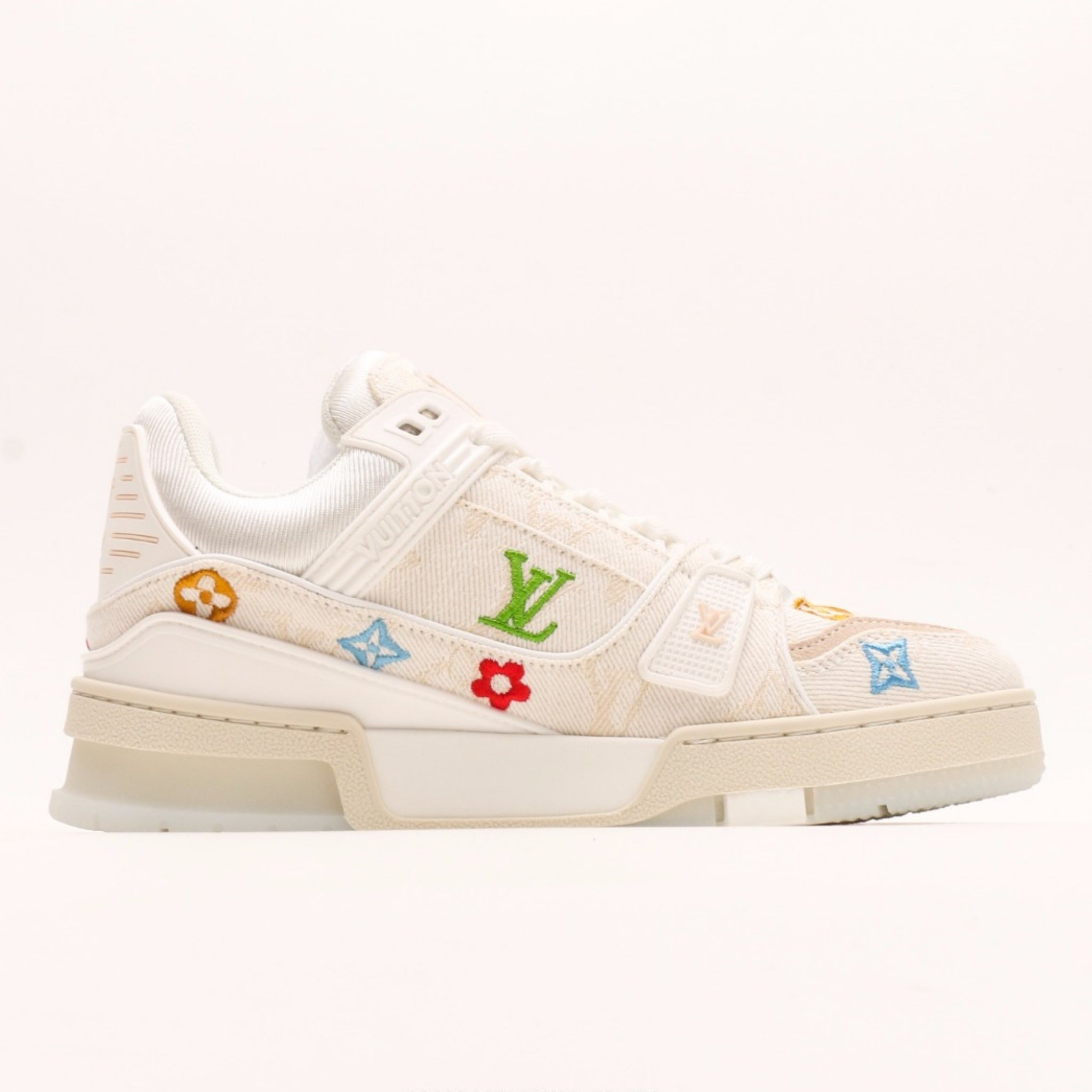 Louis Vuitton 'White Colorful Monogram'