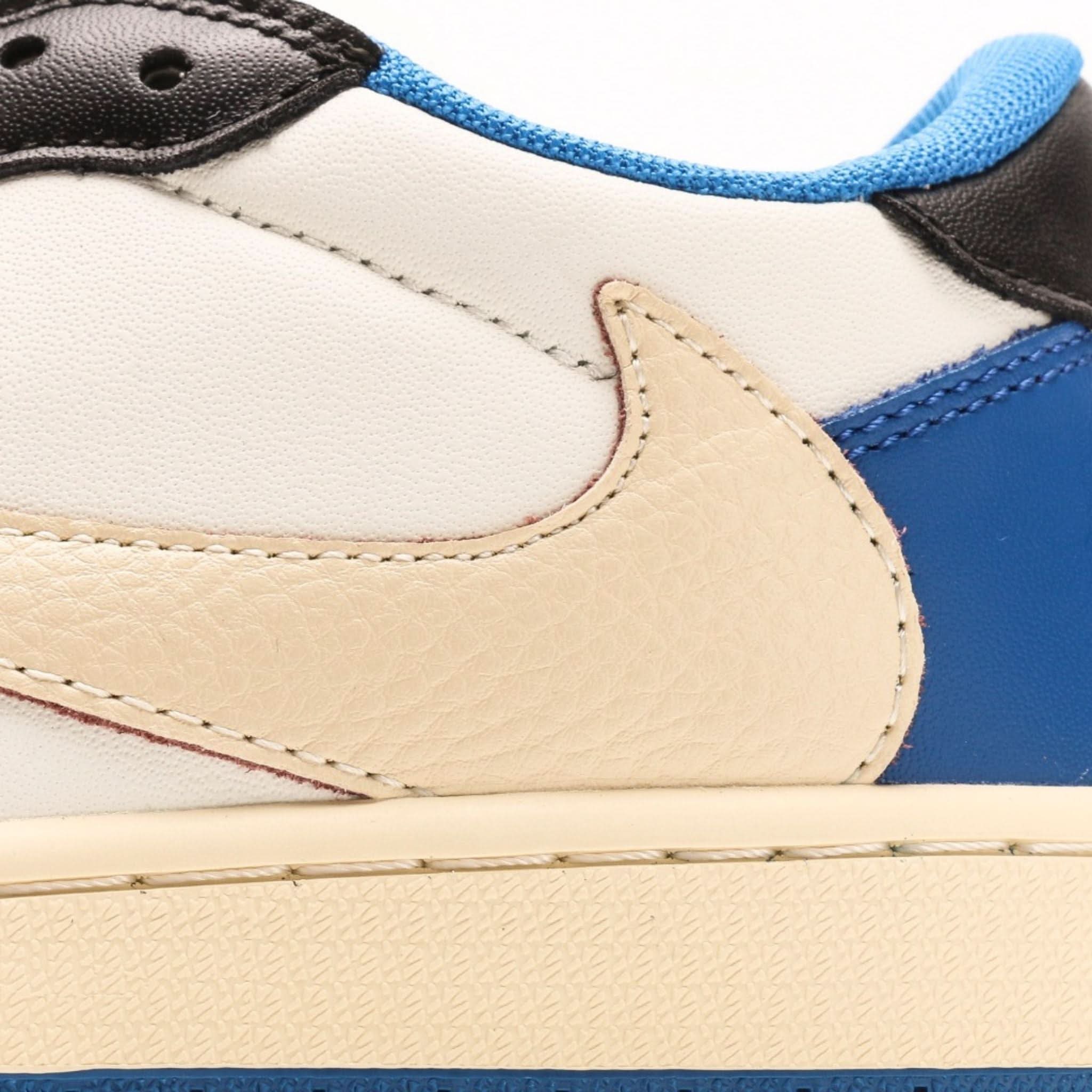 Air Jordan 1 Low Travis Scott x Fragment Blue