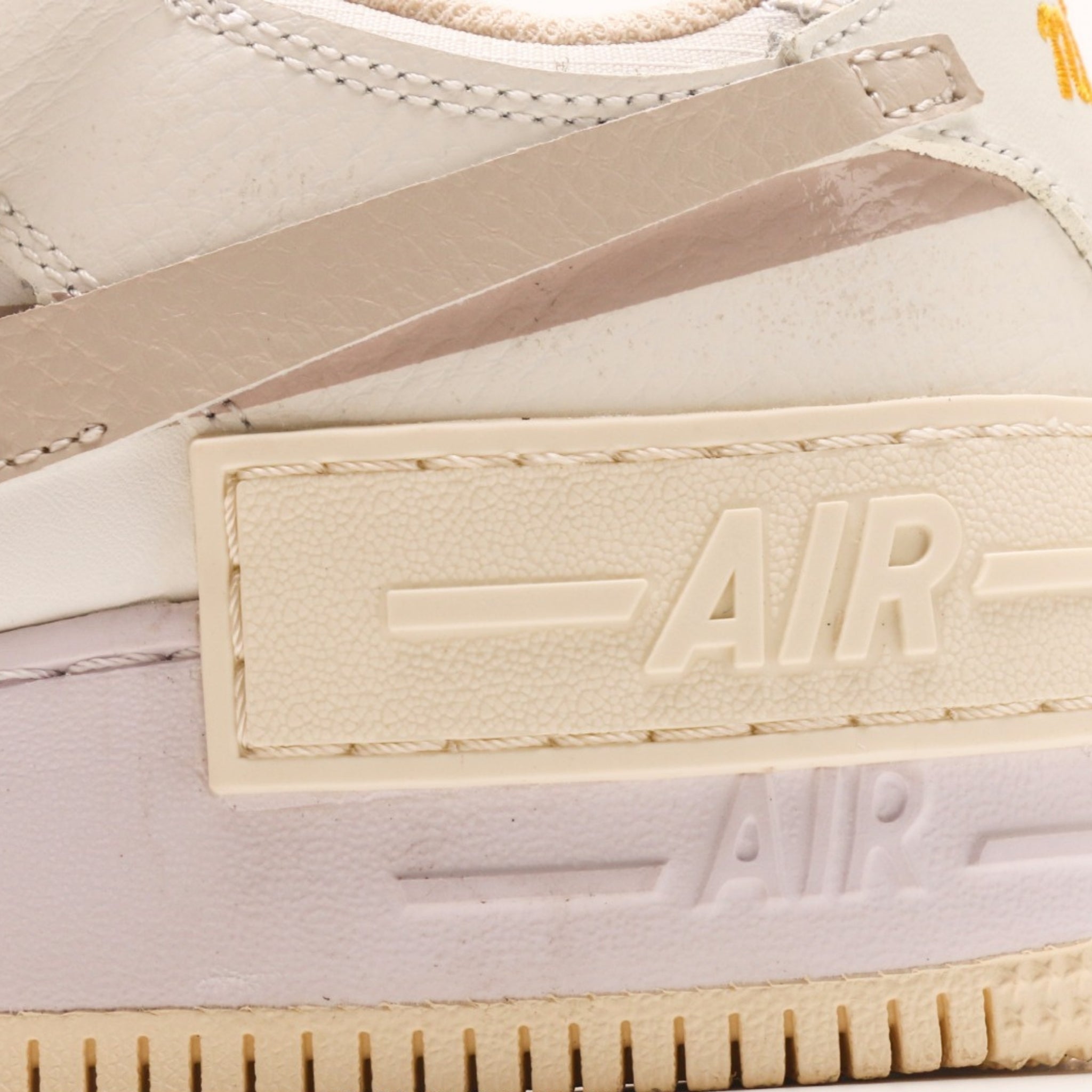 Nike Air Force 1 Shadow Beige Swoosh