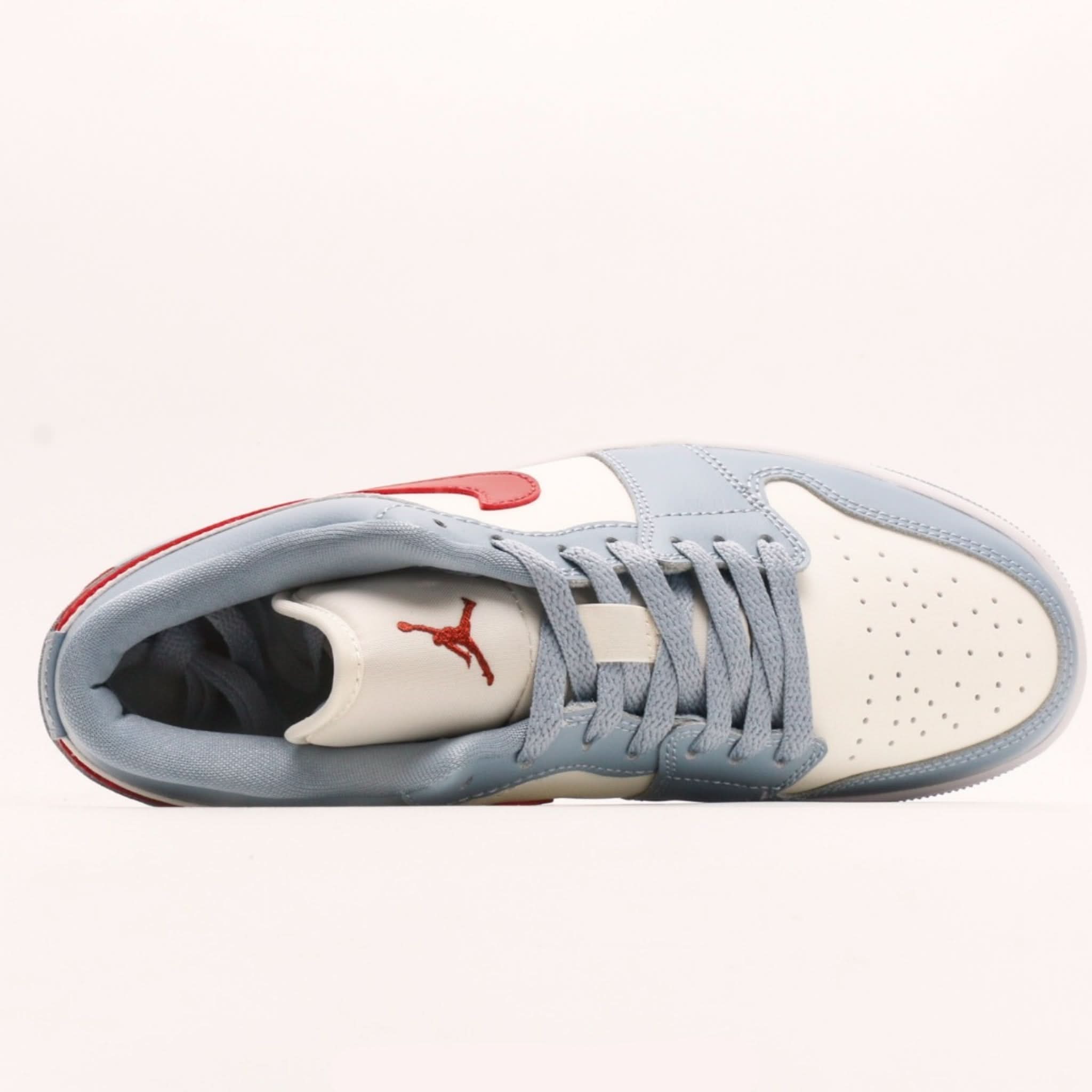 Air Jordan 1 Low SE Blue Whisper Dune Red