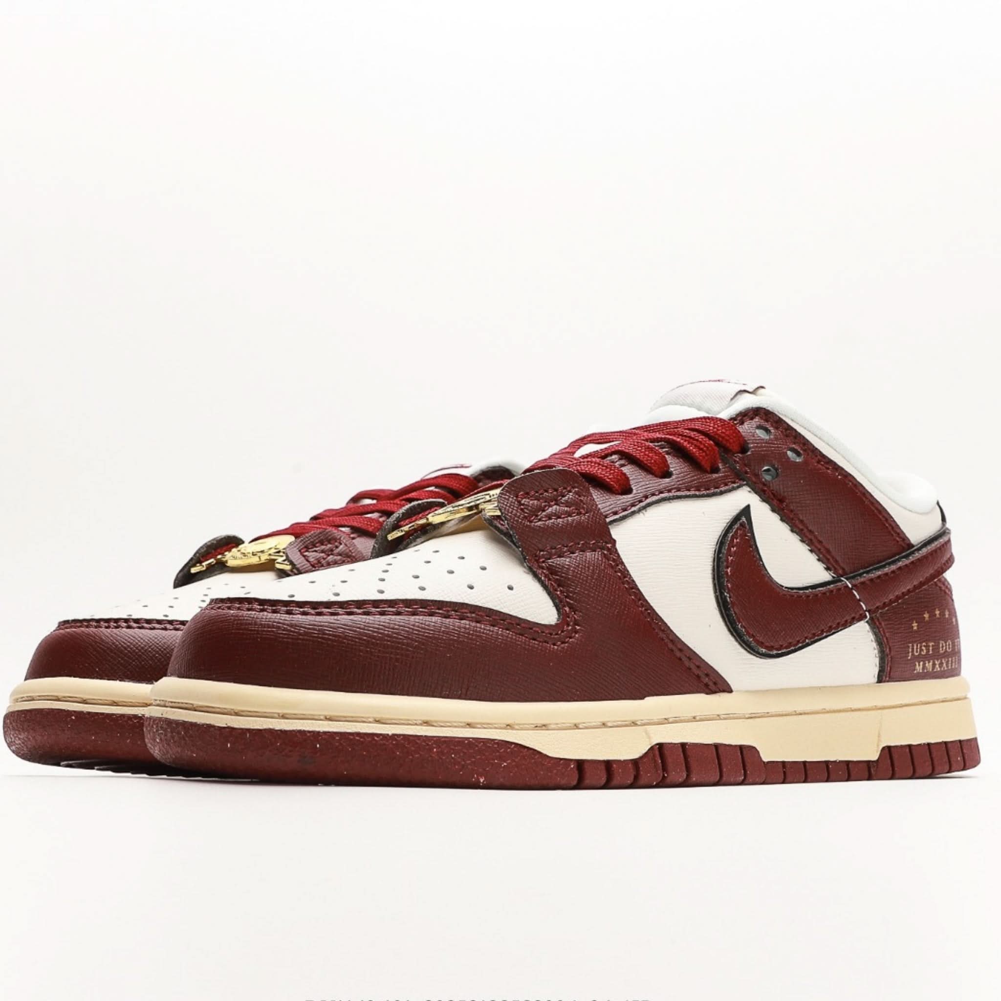 Nike Dunk Low SE Just Do It Sail Team Red