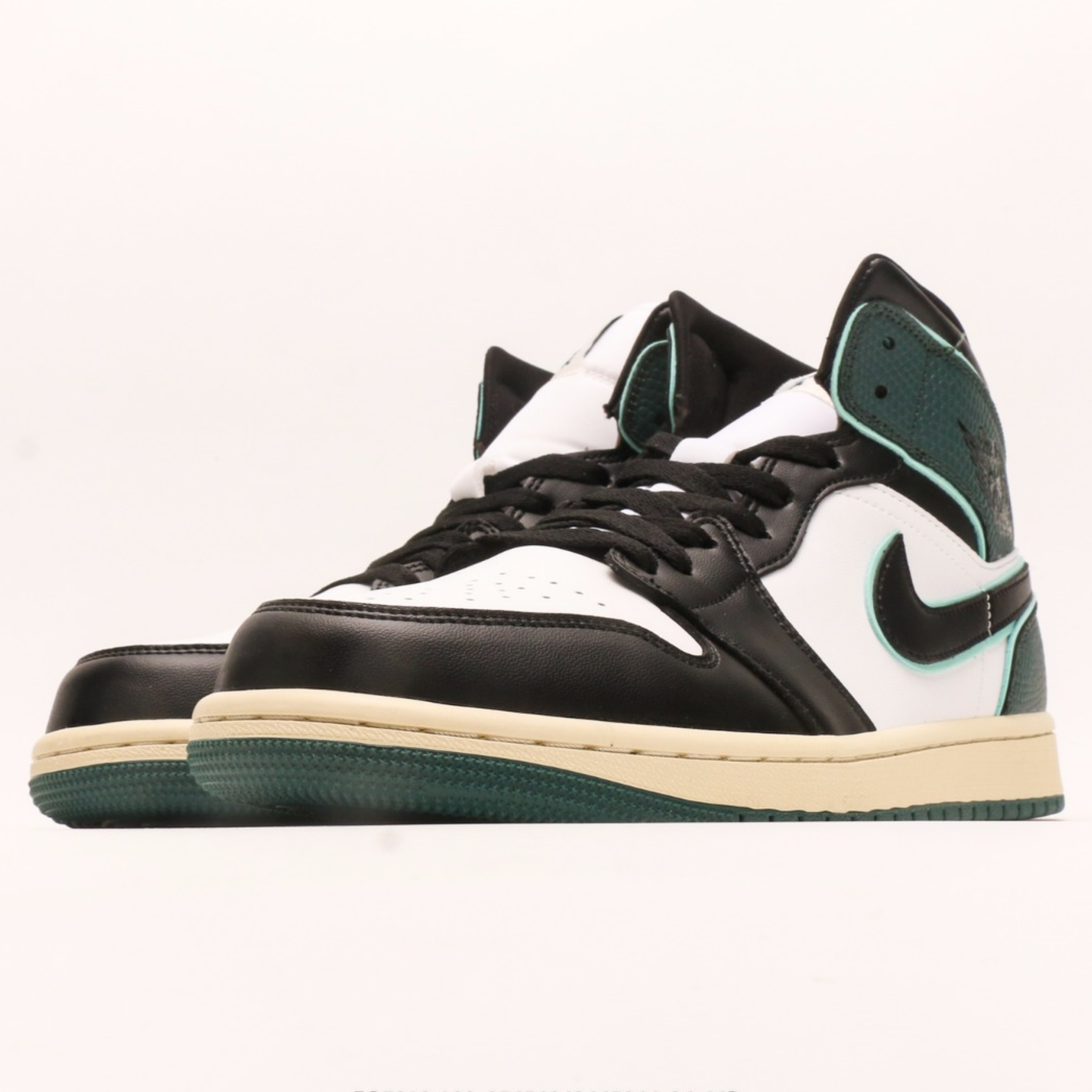 Air Jordan 1 Mid'Green-Black'