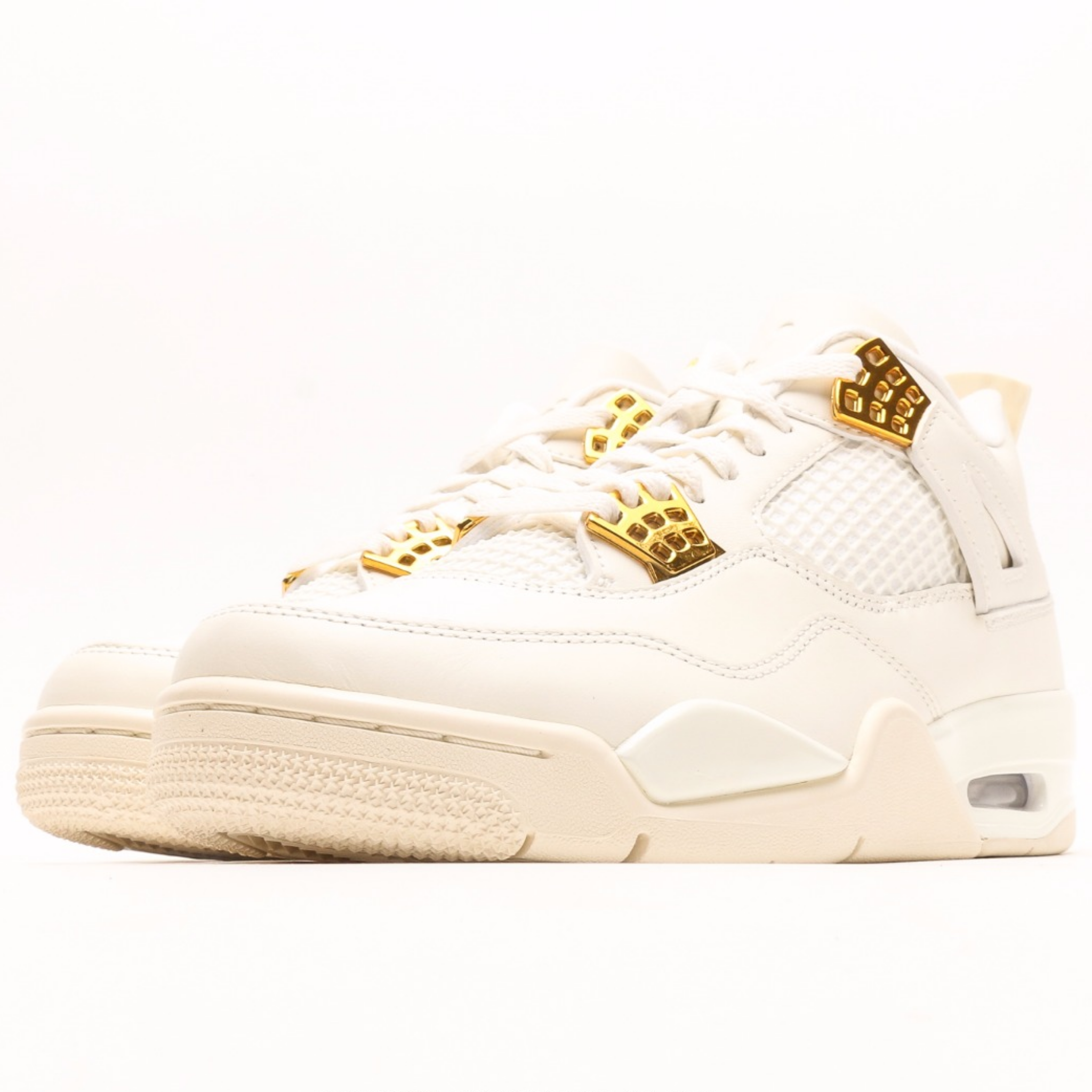 Air Jordan 4 Retro OG "White & Gold"