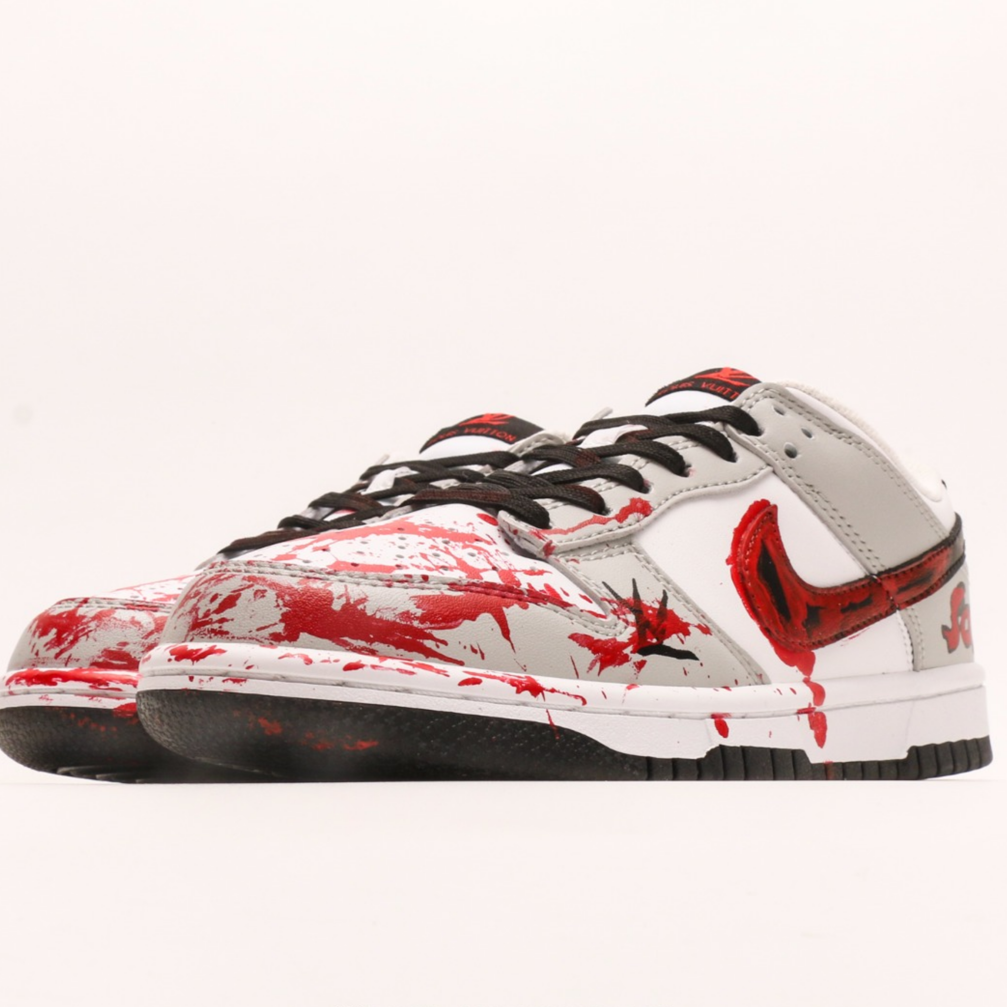 LV x Nike Dunk Low Retro "Red"