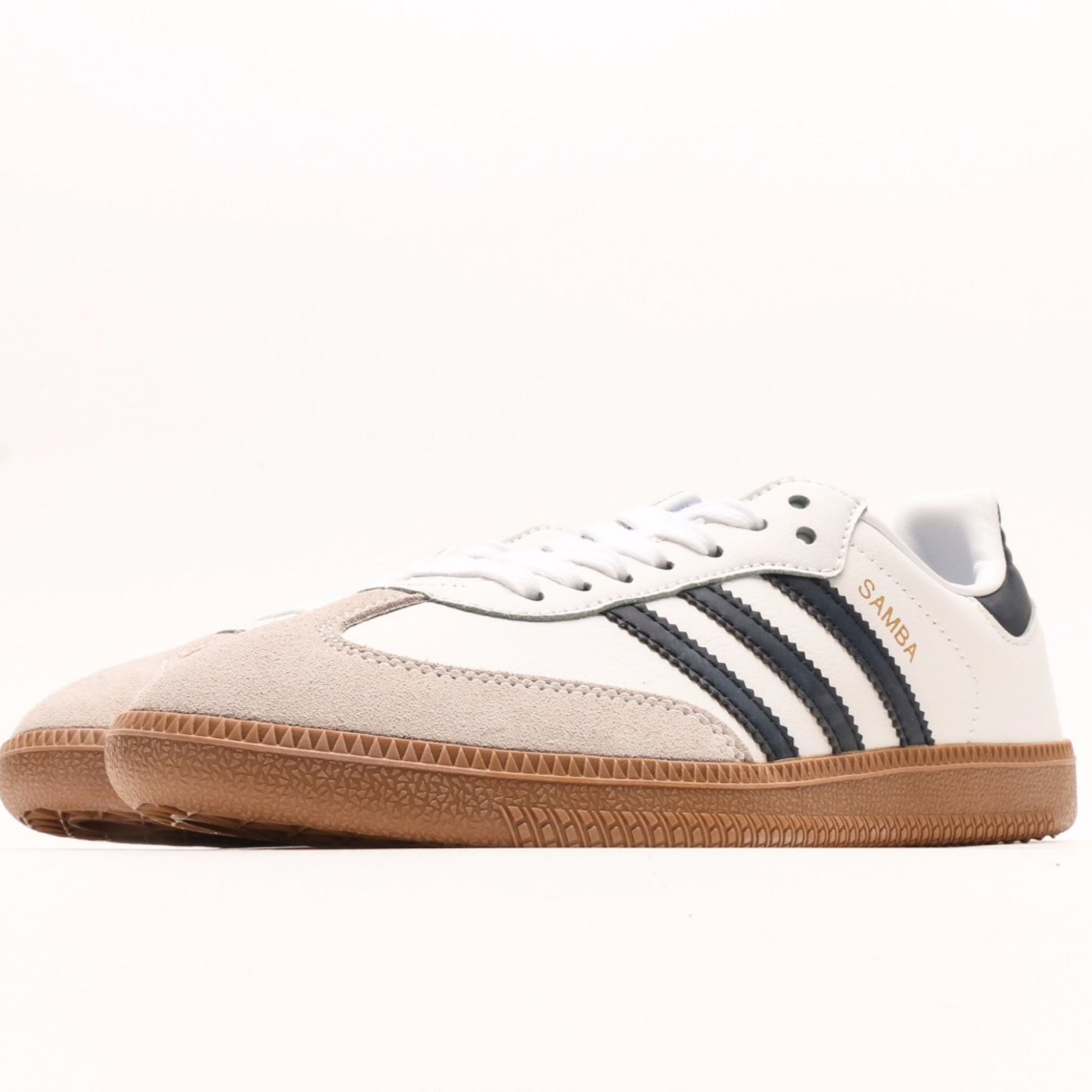 Adidas Samba OG "White Navy Blue"