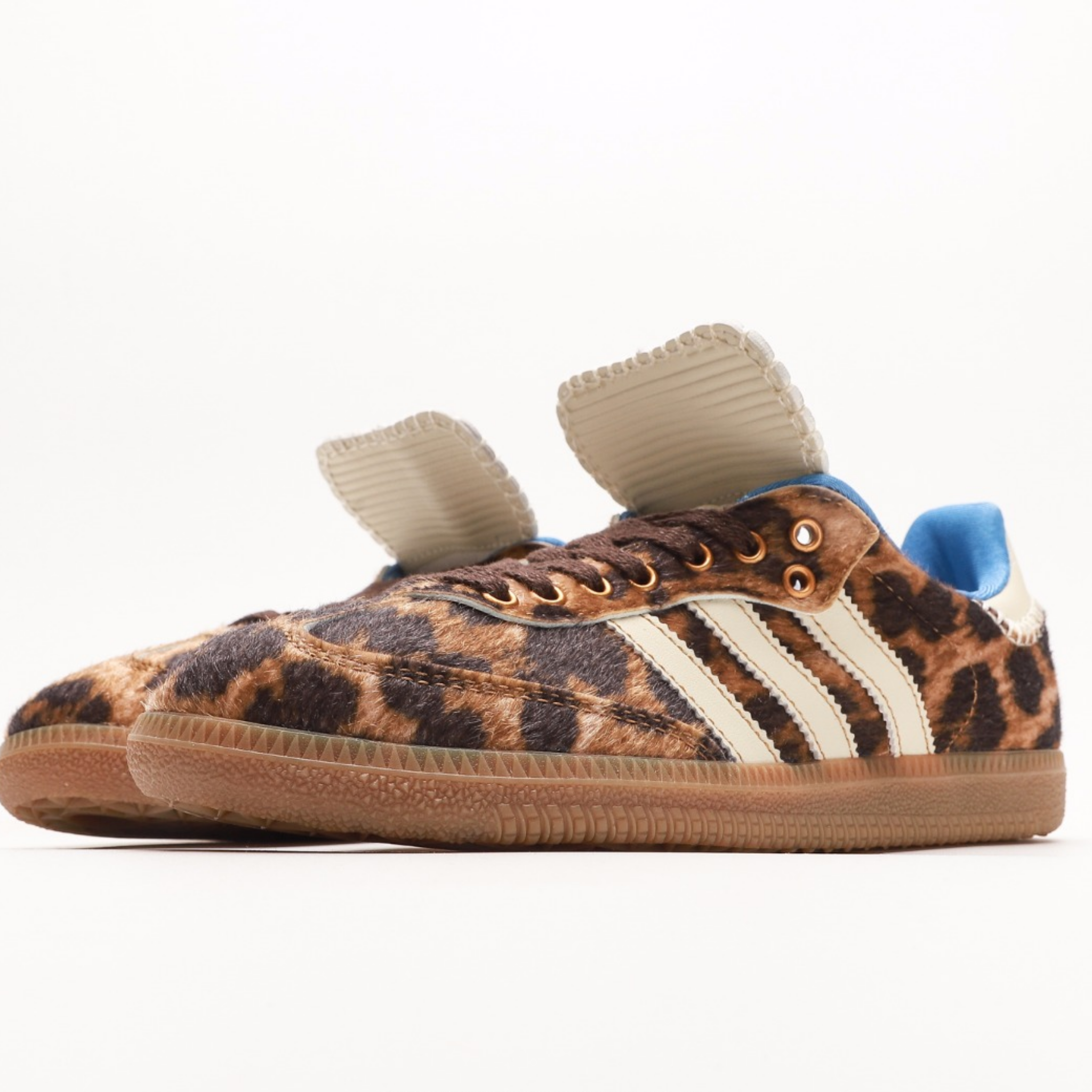 Wales Bonner Pony x Adidas Originals Samba Classic "Leopard"