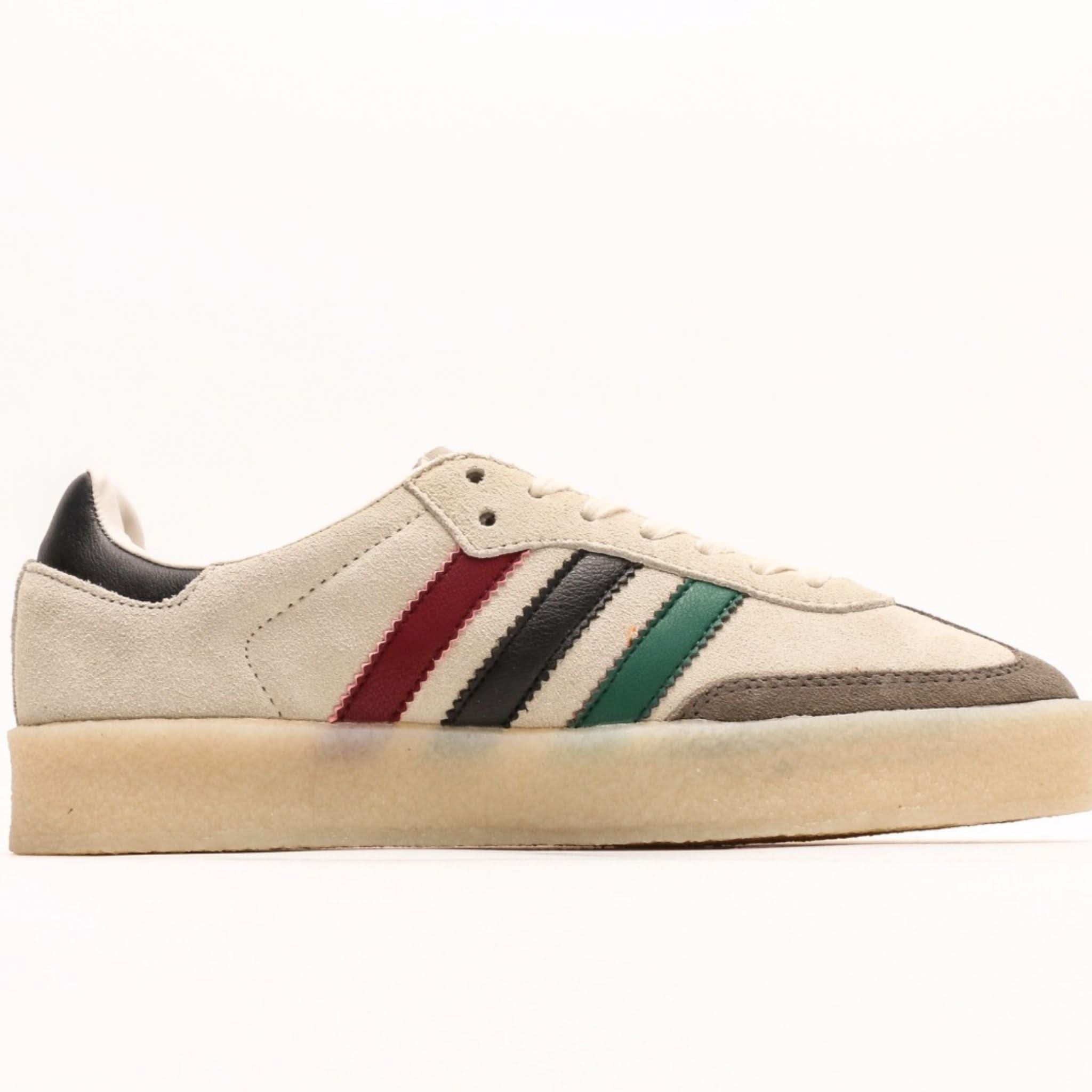 Adidas x Kith x Clarks Samba "Kithmas - Multi-Color Stripes"