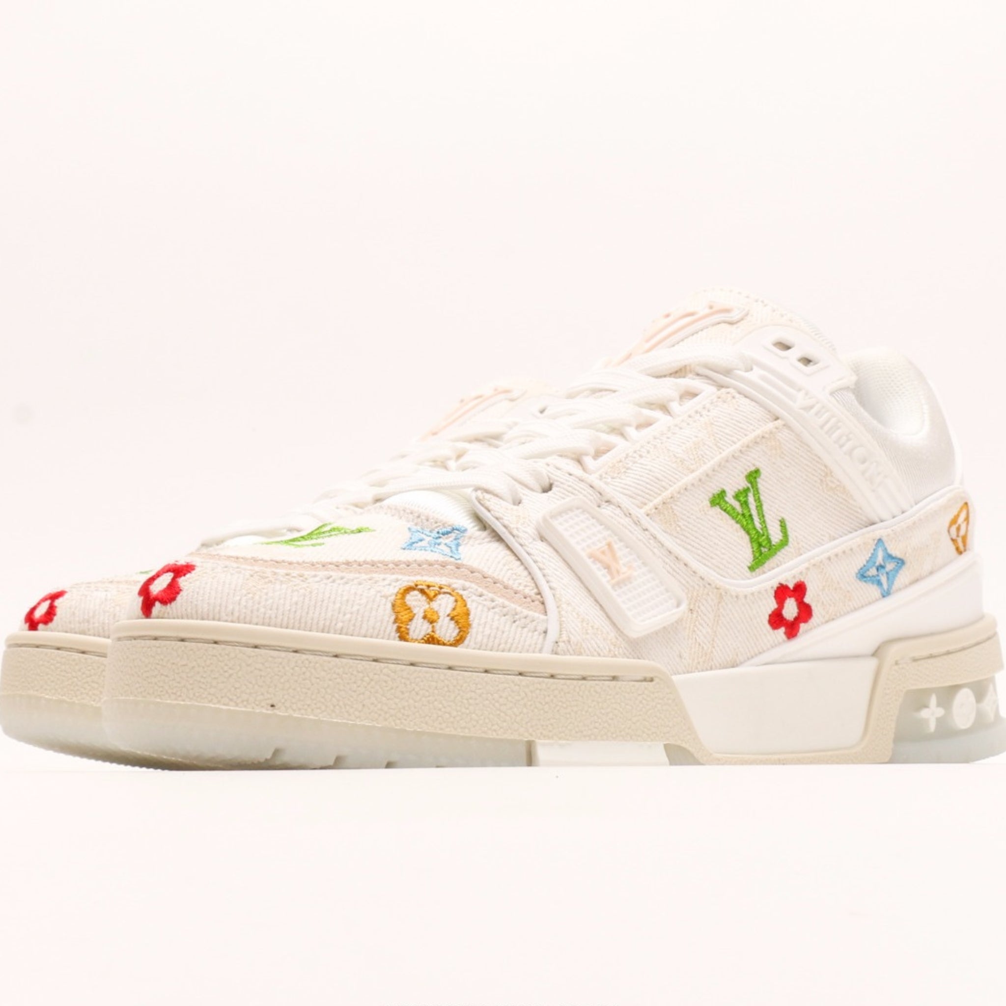 Louis Vuitton 'White Colorful Monogram'