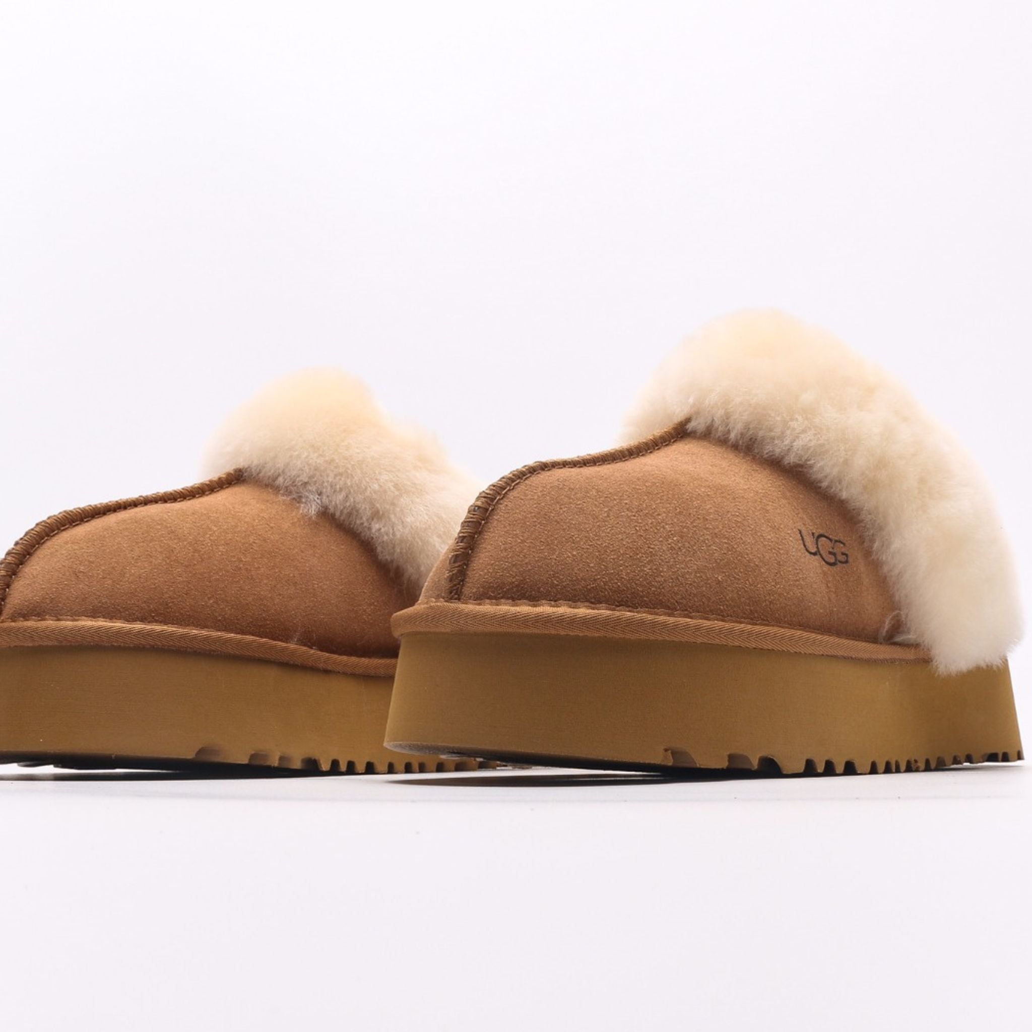 UGG Dısquetta Platform Chestnut