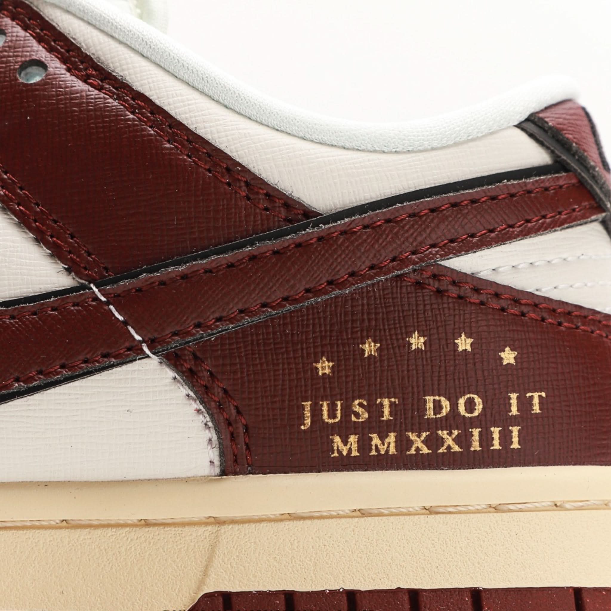 Nike Dunk Low SE Just Do It Sail Team Red