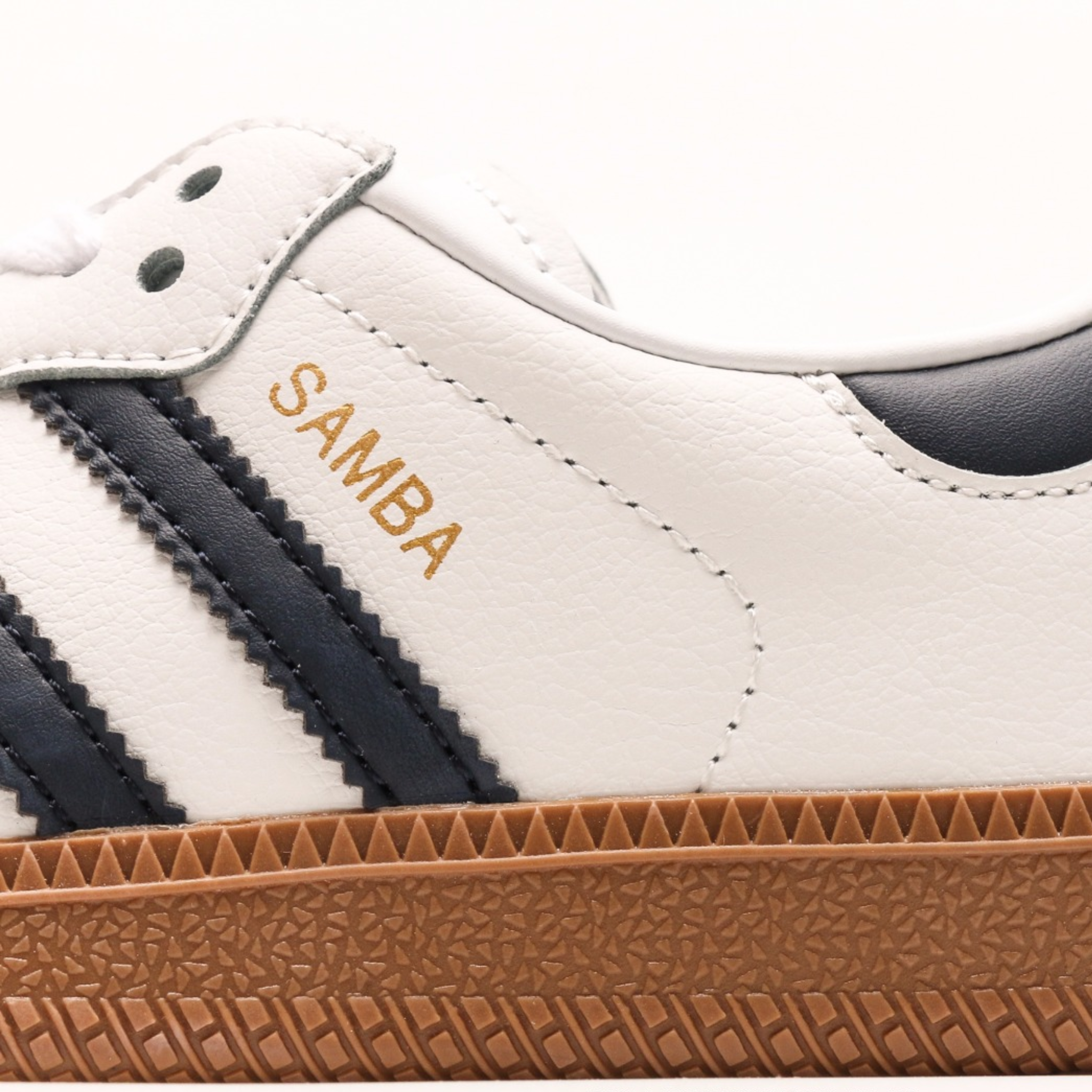 Adidas Samba OG "White Navy Blue"