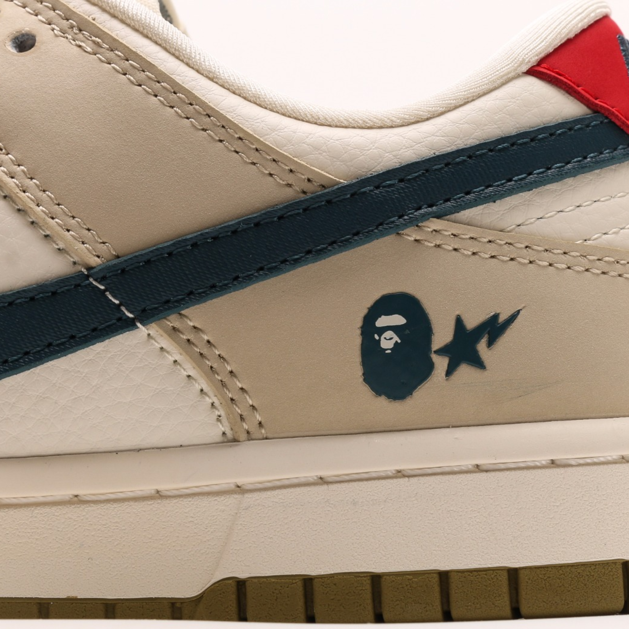 BAPE x Nike Dunk SB Low "Blue Beige"