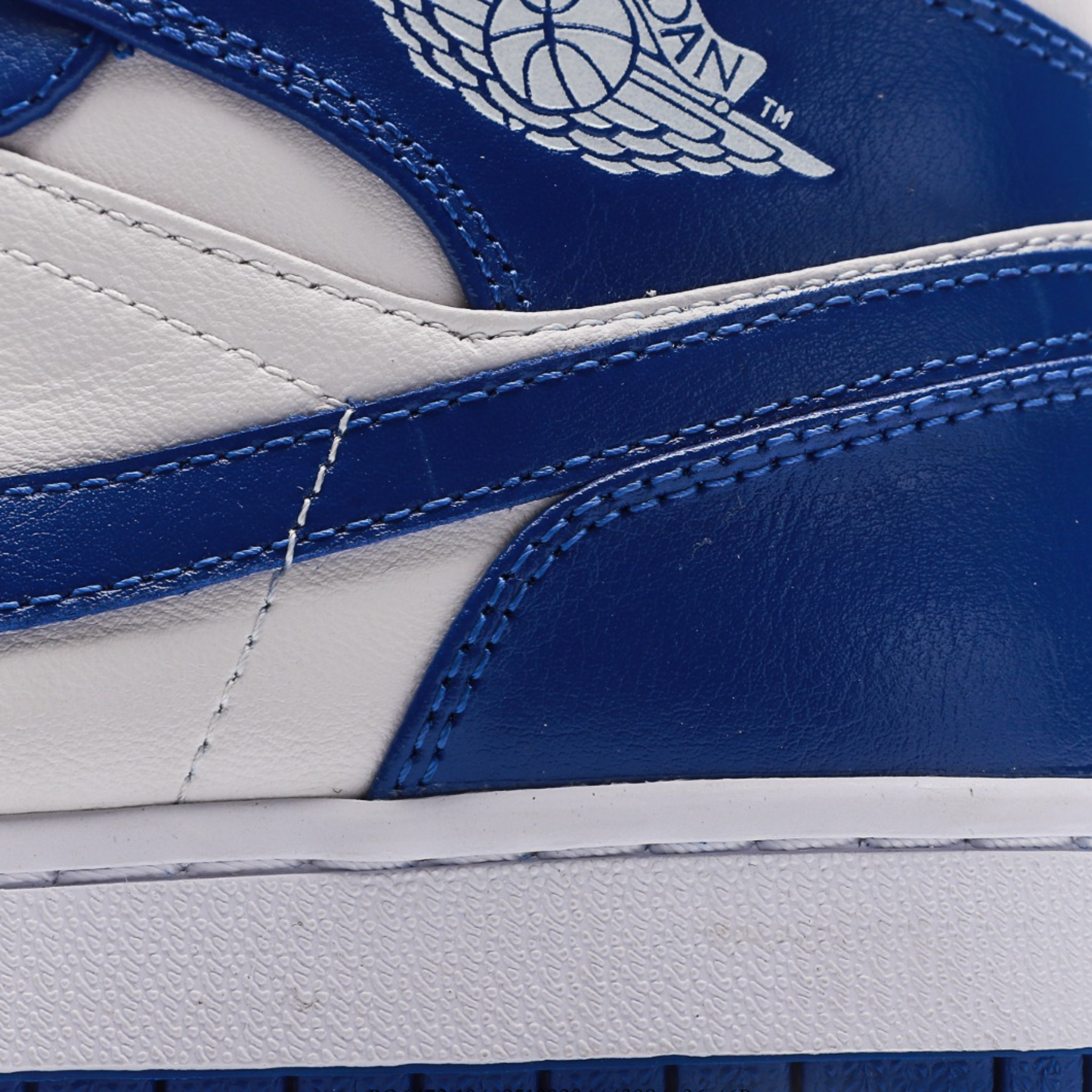 Wmns Air Jordan 1 Mid 'Blue-White'