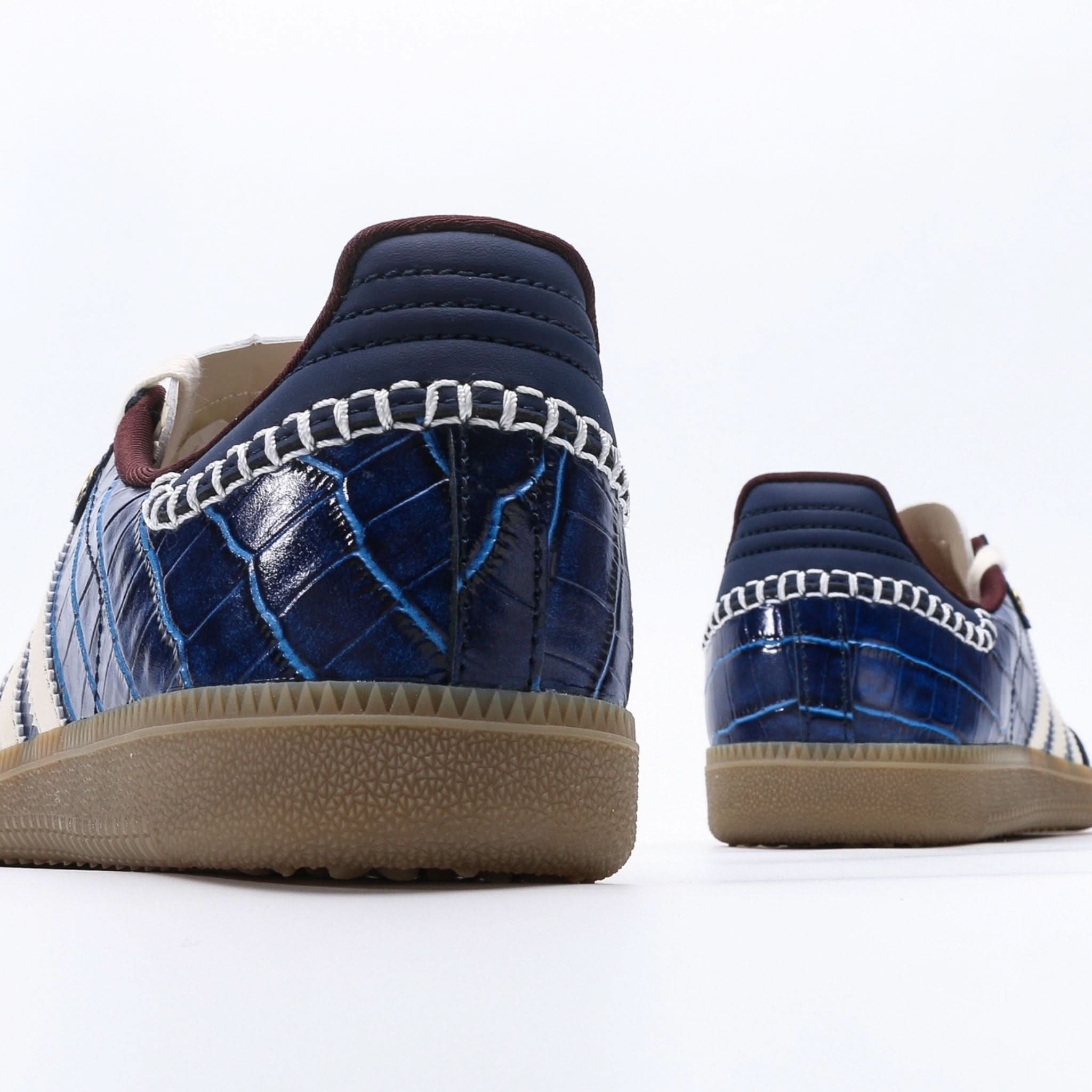 Adidas x Wales Bonner Samba OG "Navy Croc"
