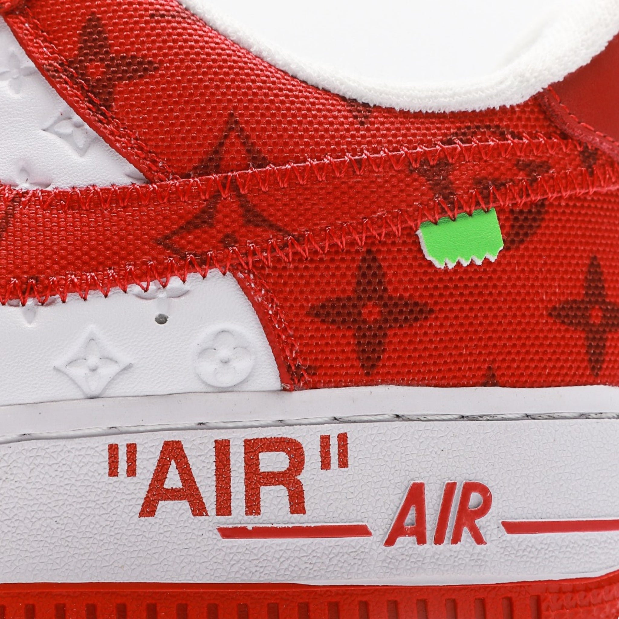 Nike x Louis Vuitton Air Force 1 Low "Virgil Abloh - White/Red"