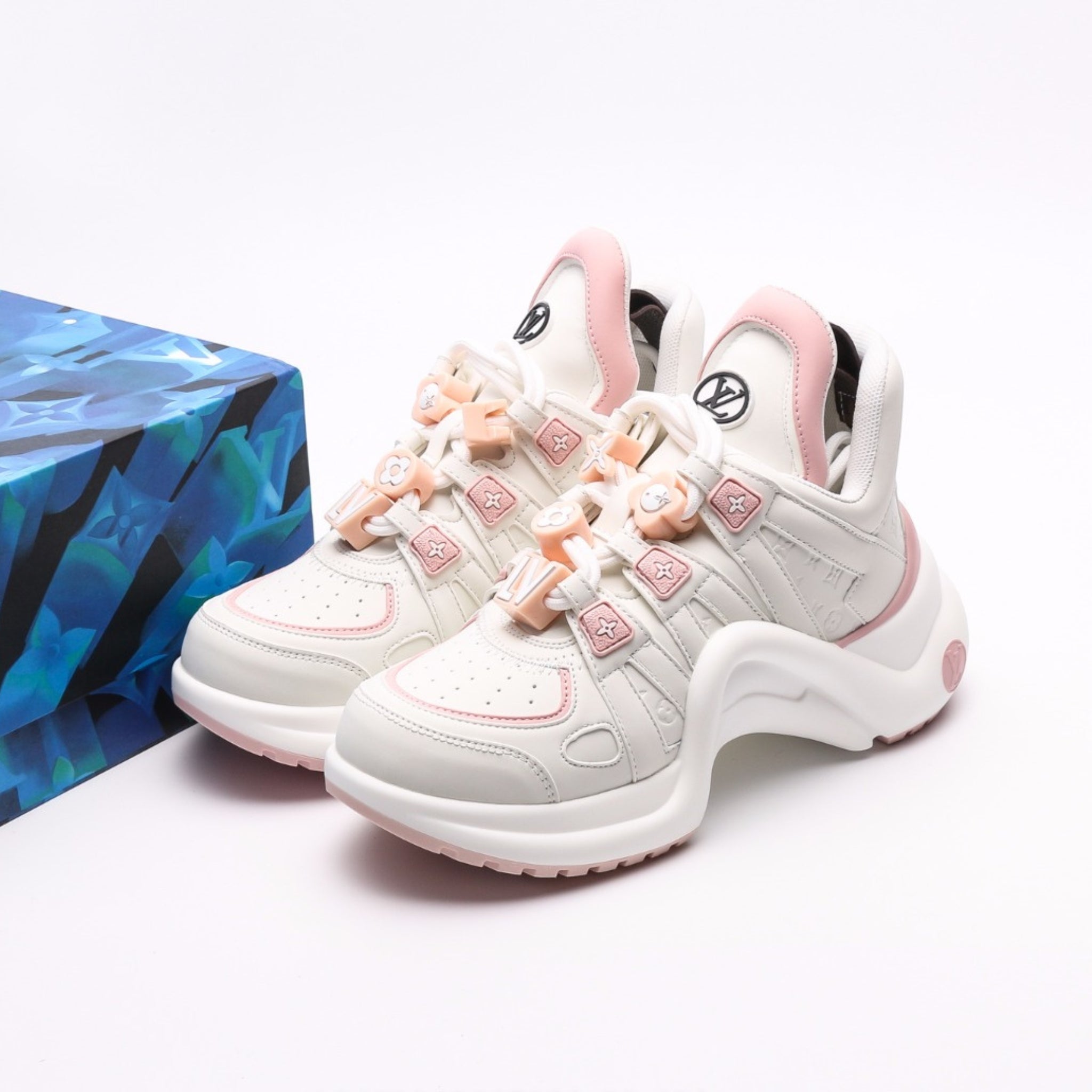 Louis Vuitton Arch Light Sneakers 'Pink'