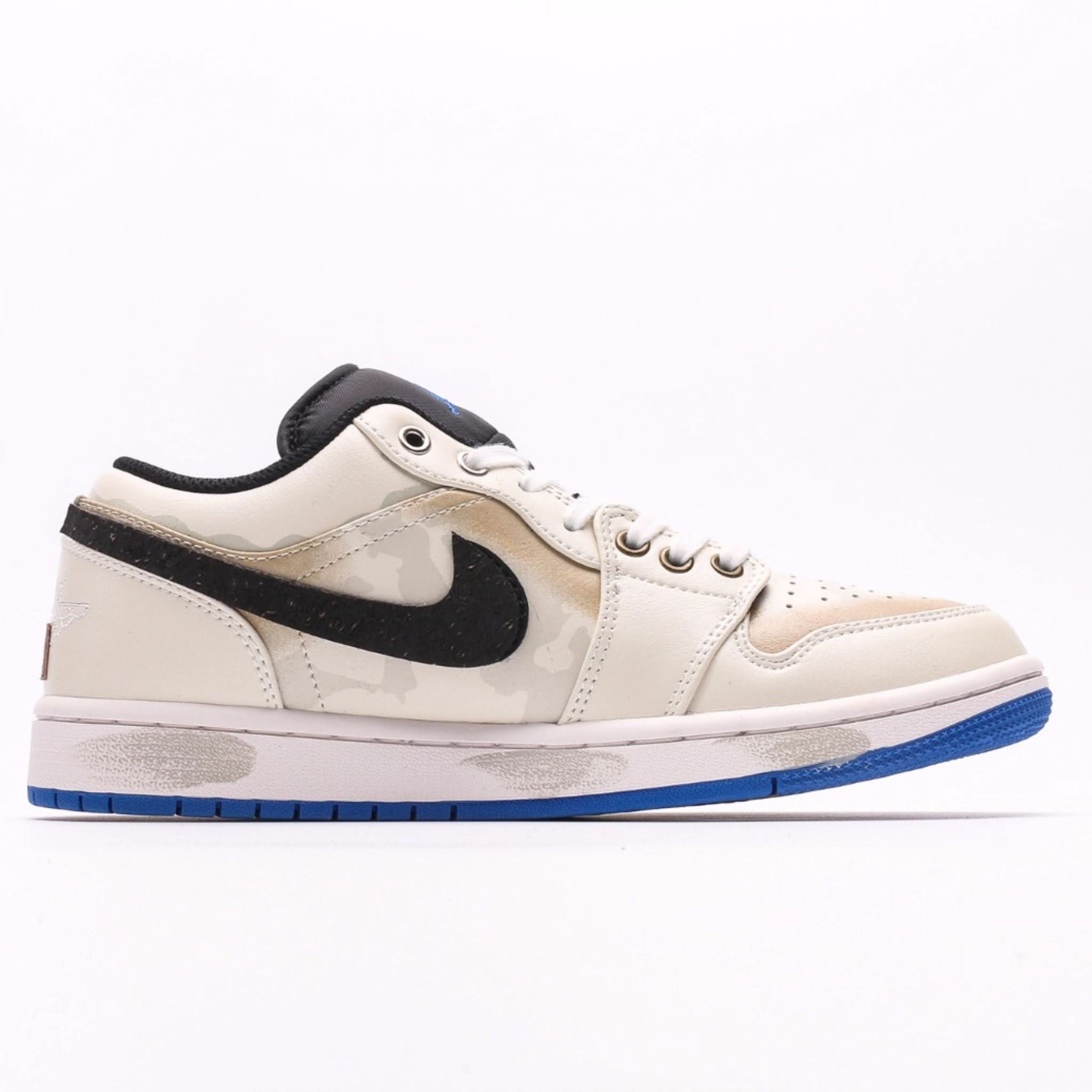 Air Jordan 1 Low GS'Light Smoke GreyBlack'