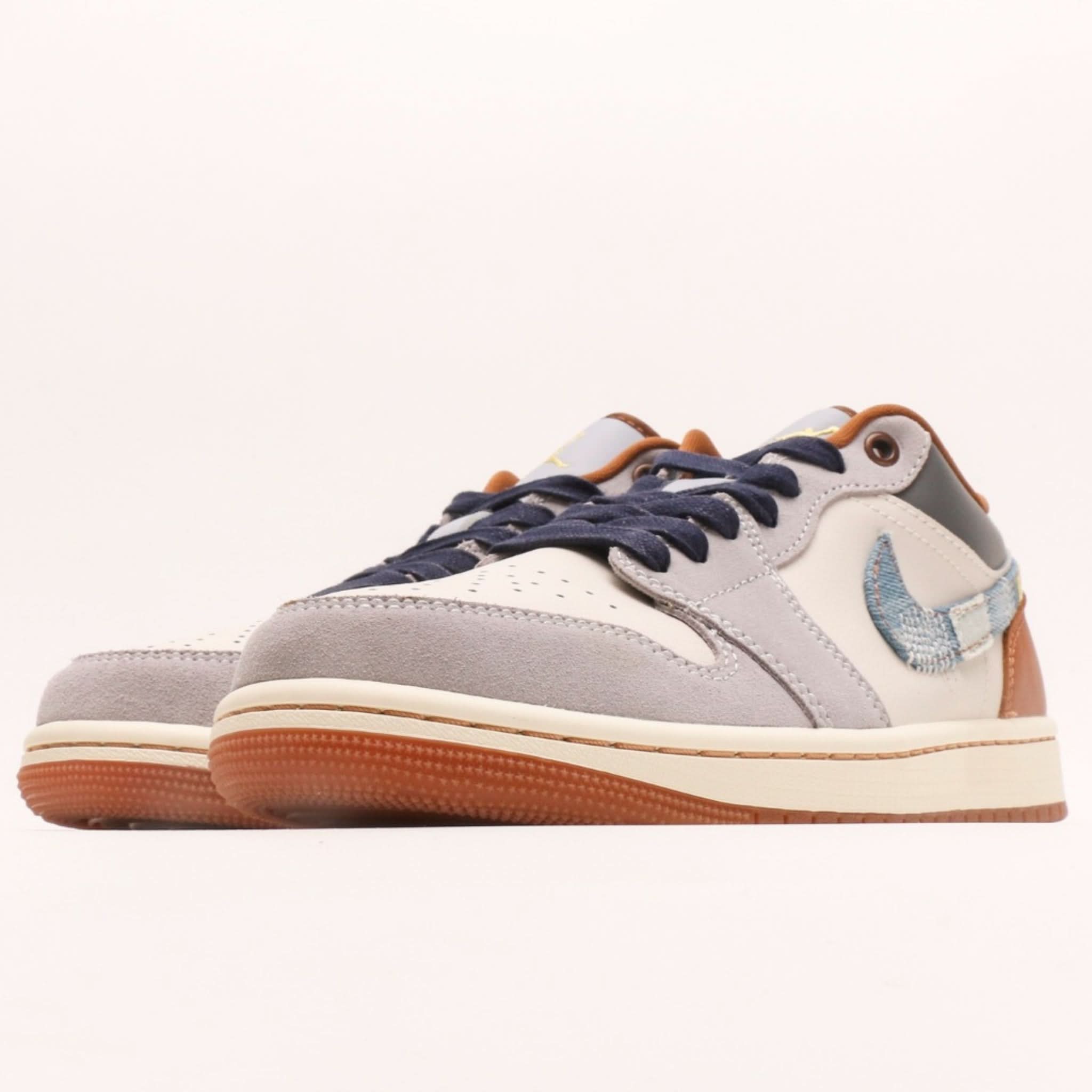 Air Jordan 1 Low SE 'Repaired Denim Swoosh'