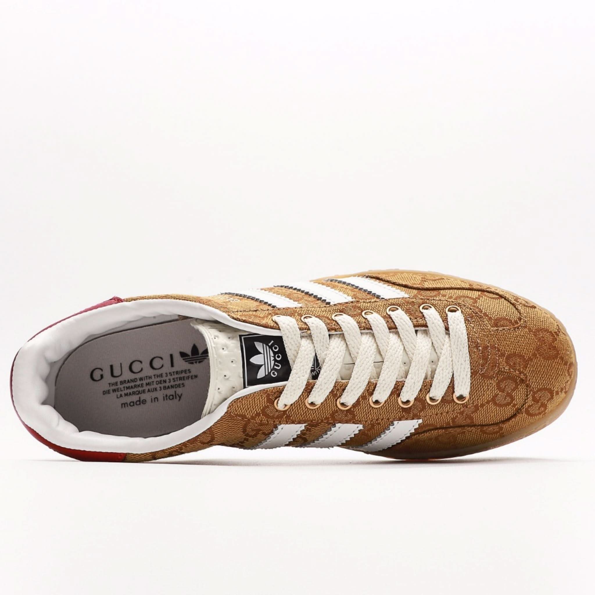 Adidas x Gucci Gazelle "GG Monogram"