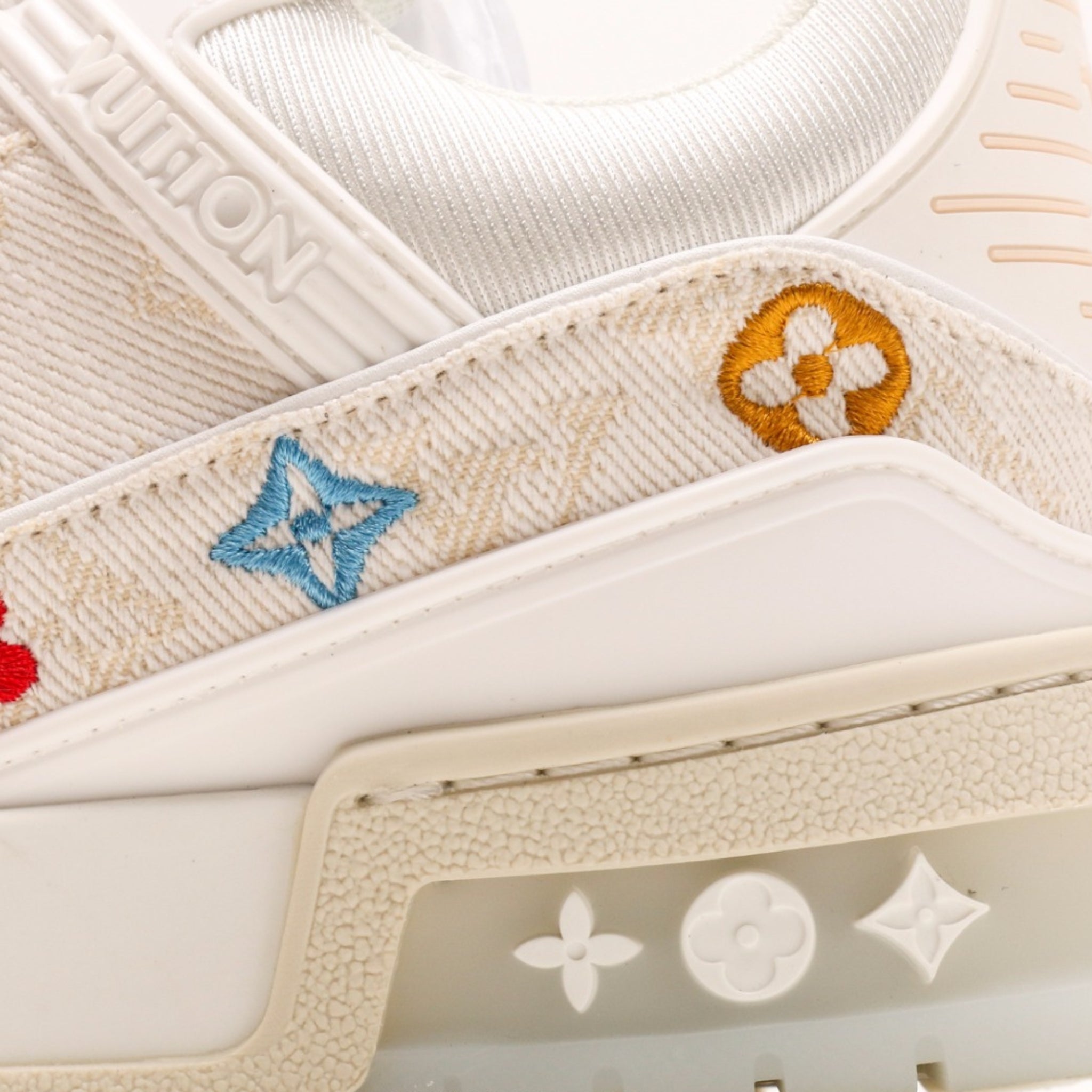 Louis Vuitton 'White Colorful Monogram'