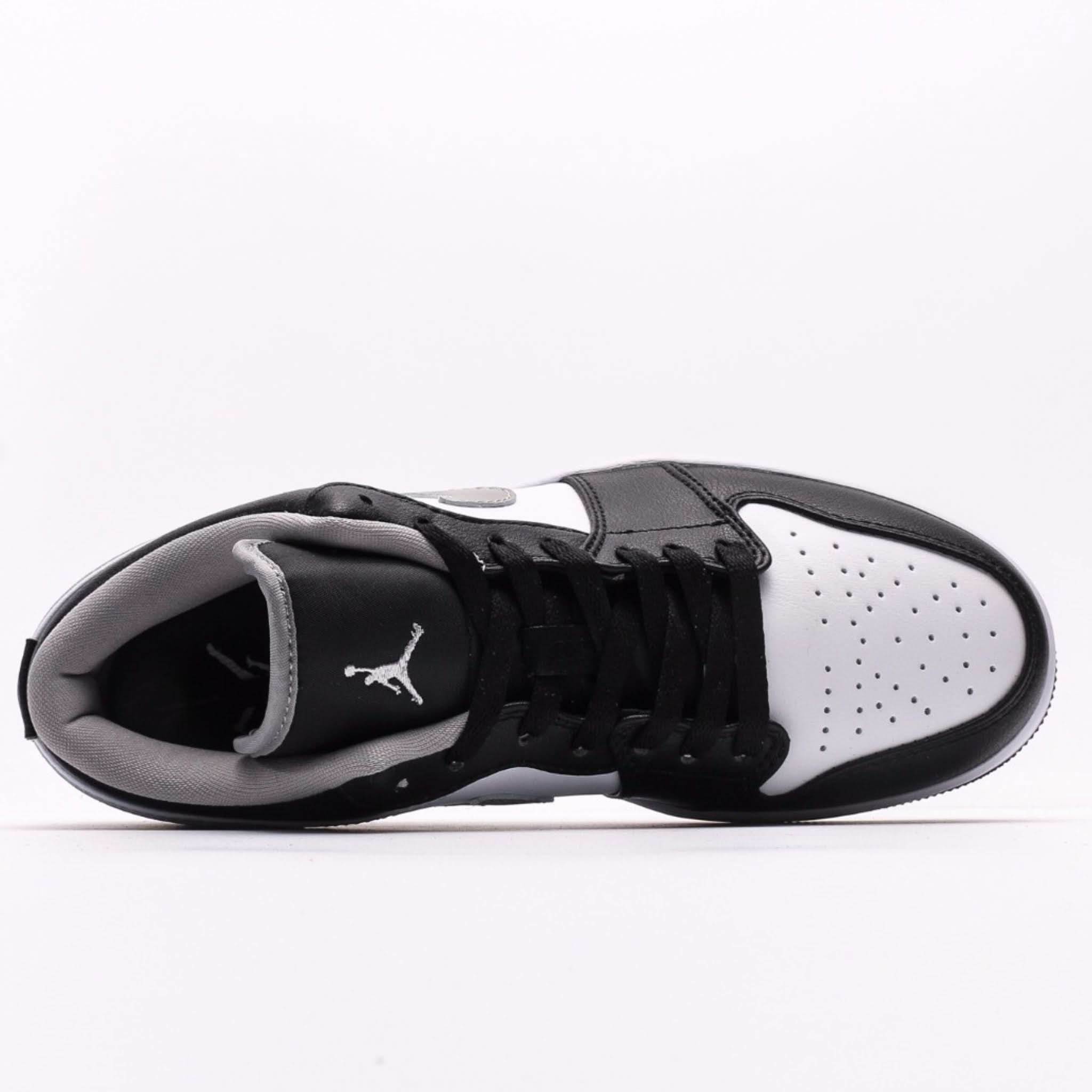 Air Jordan 1 Low Black White Grey