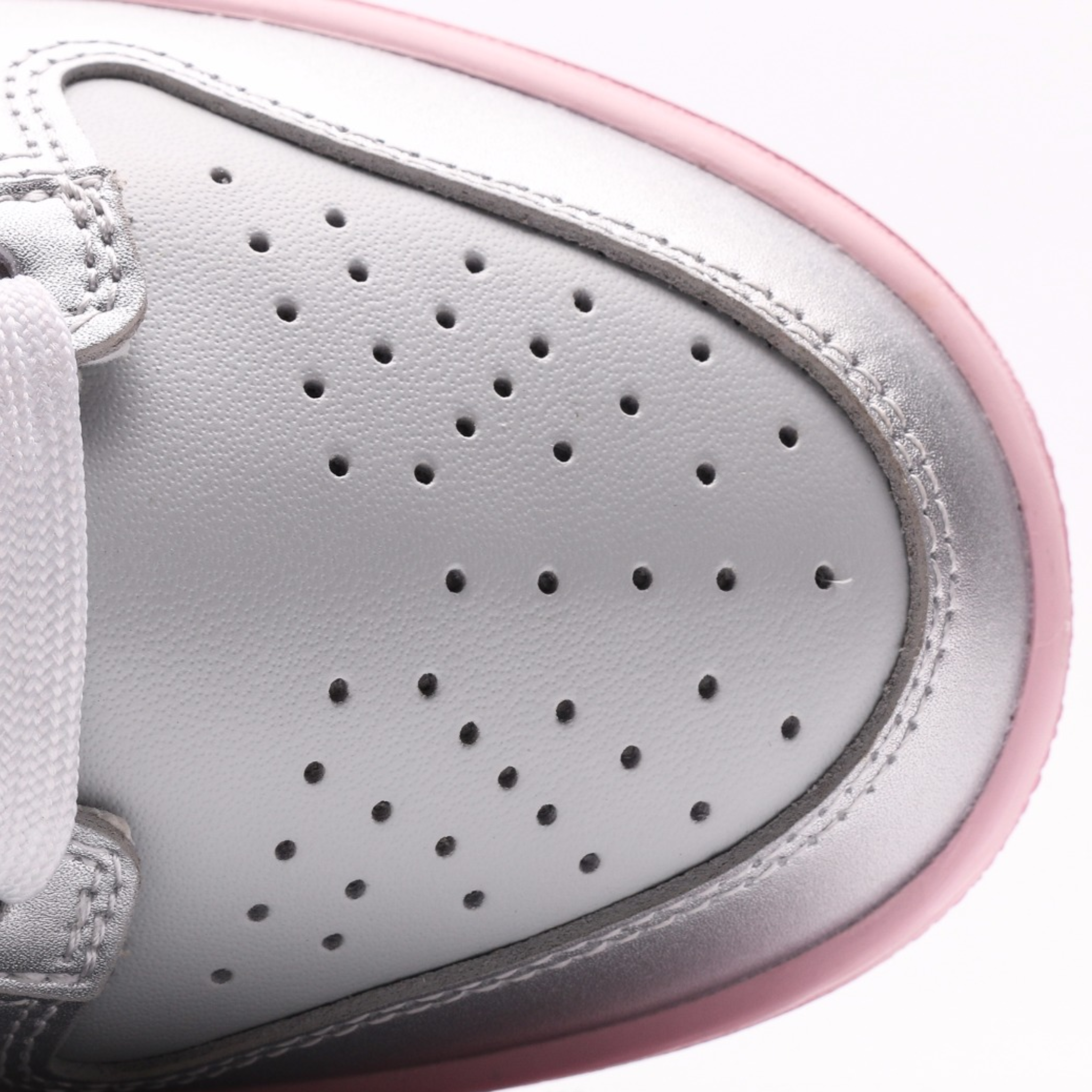 Nike Dunk Low Metallic Silver Pink Foam